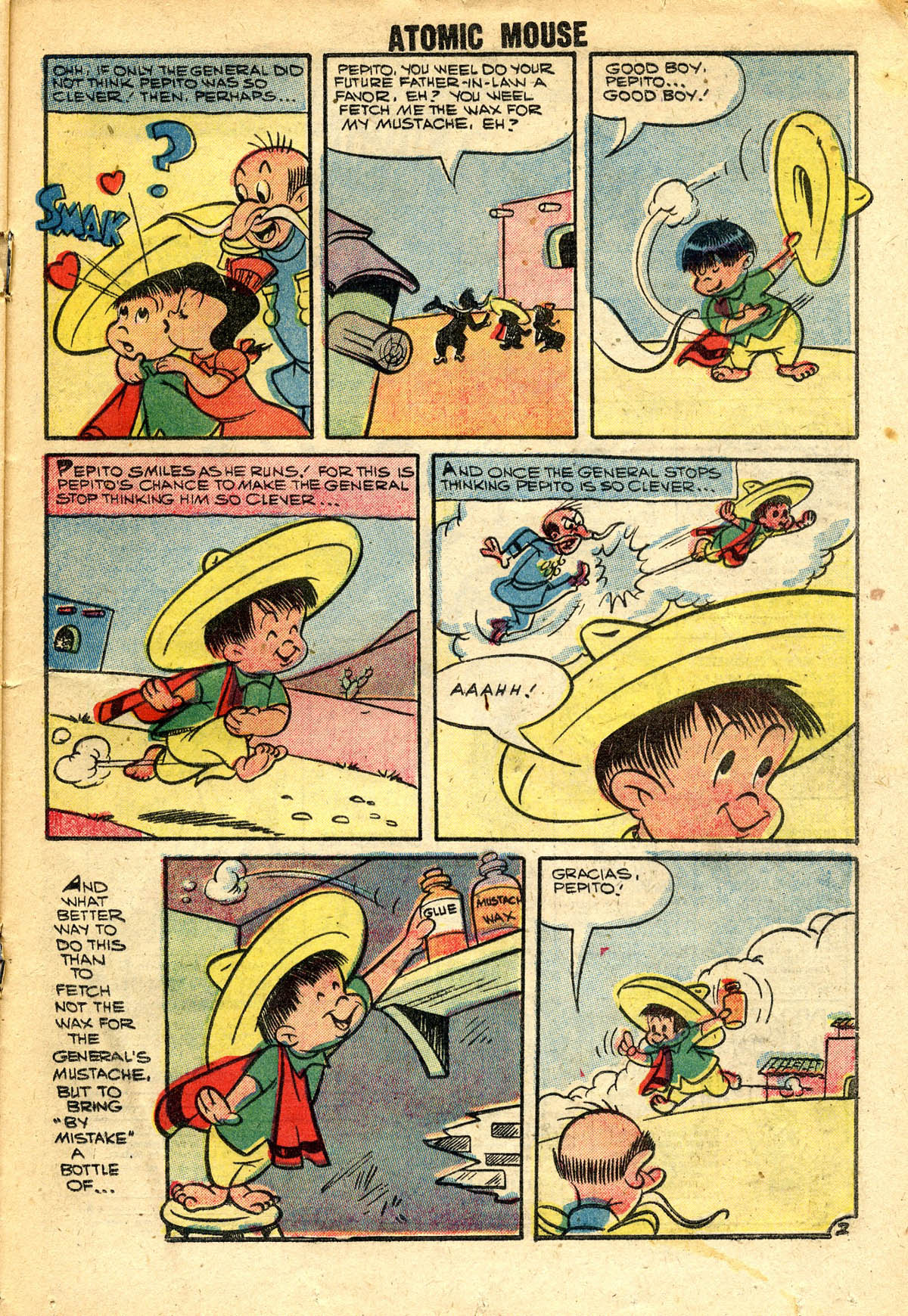 Read online Atomic Mouse comic -  Issue #27 - 21