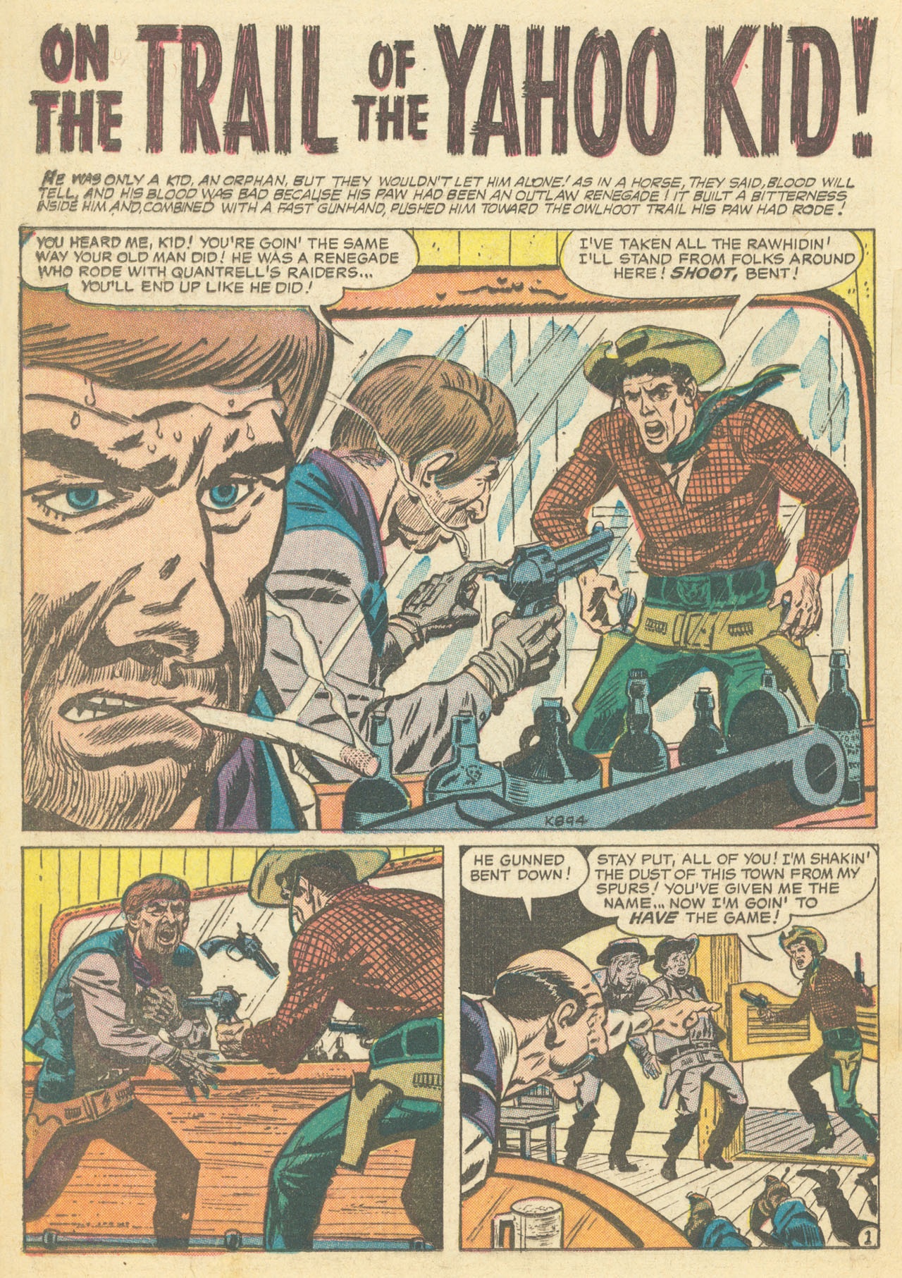 Read online Western Gunfighters (1956) comic -  Issue #23 - 20