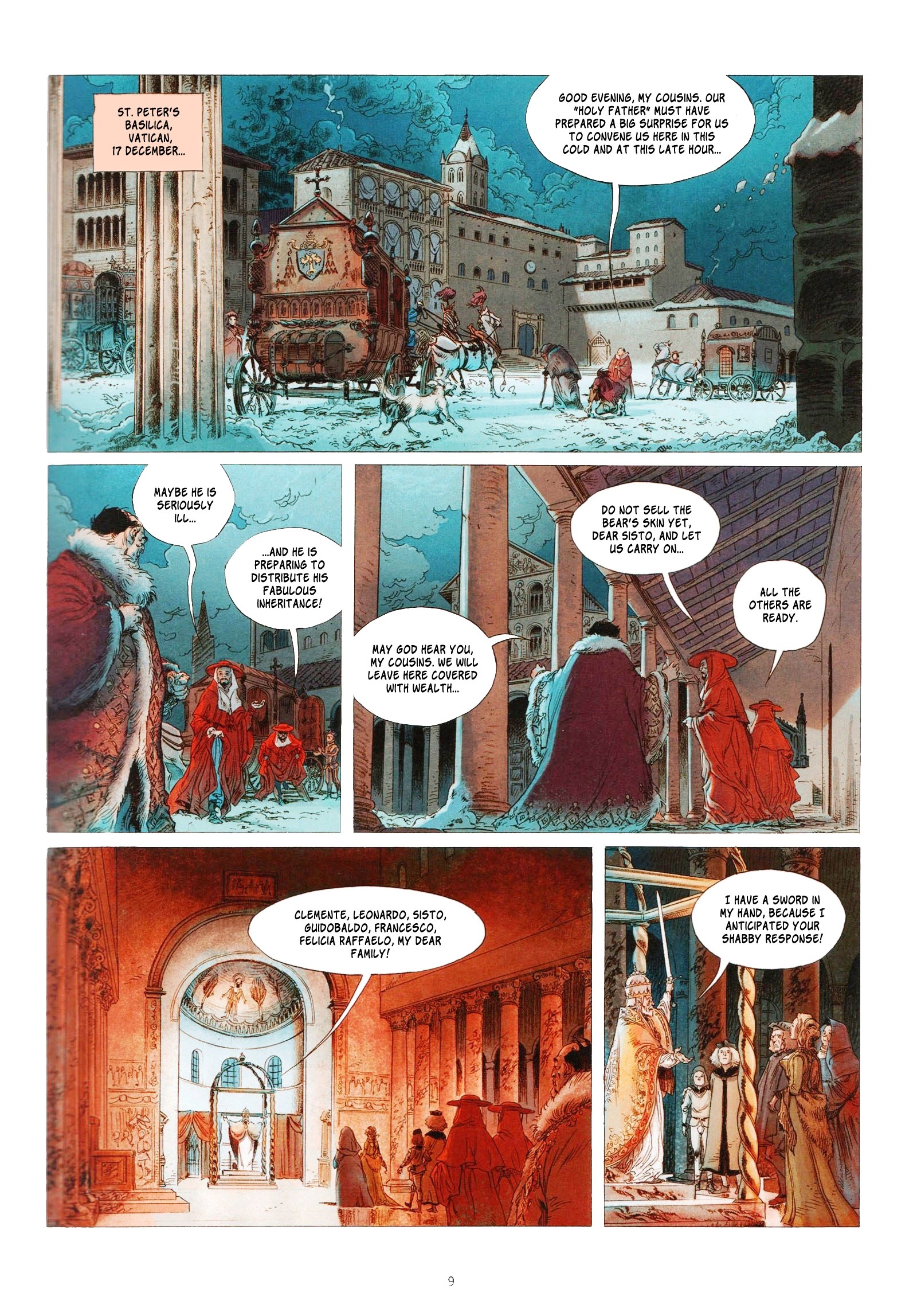 Read online The Terrible Pope comic -  Issue #2 - 9
