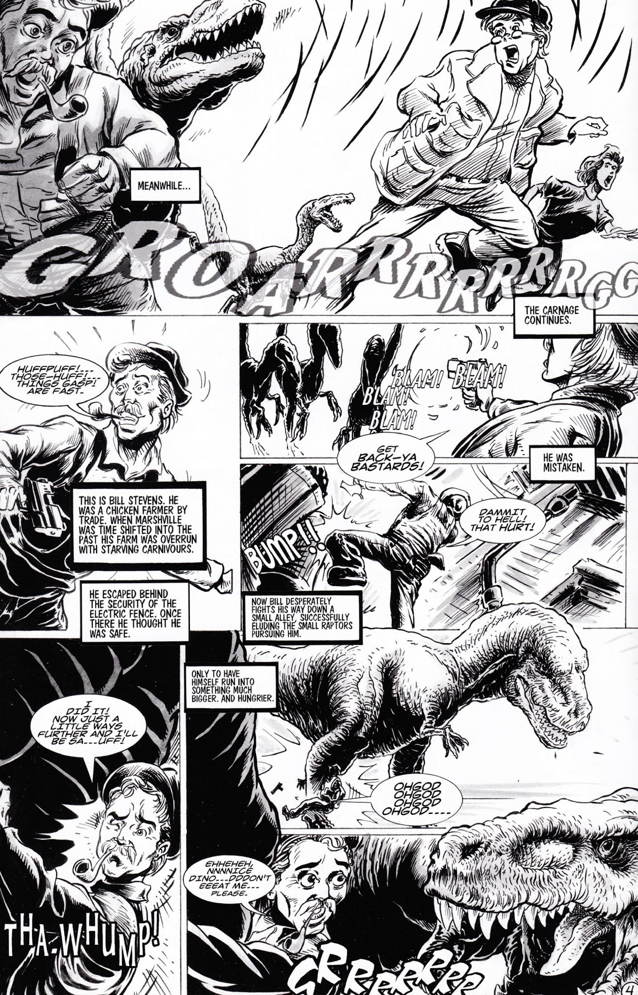 Read online Cavewoman: Gangster comic -  Issue #2 - 6