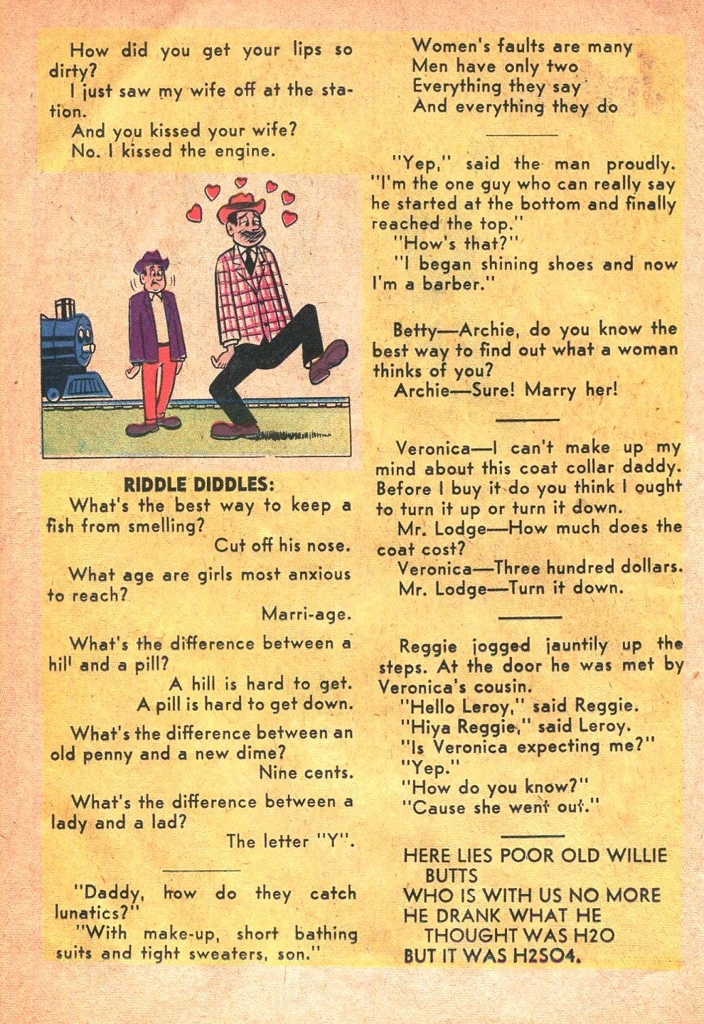 Read online Archie's Joke Book Magazine comic -  Issue #32 - 16