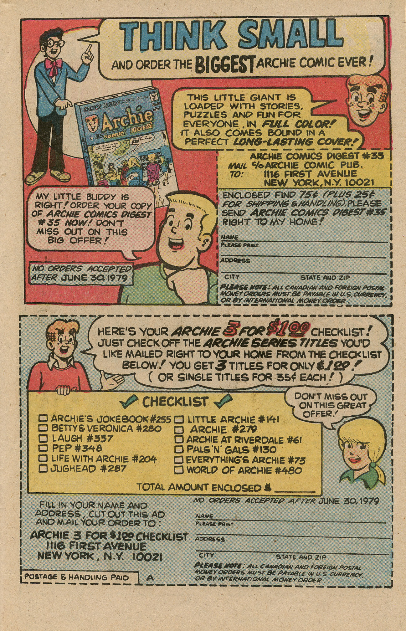 Read online Archie's TV Laugh-Out comic -  Issue #65 - 27
