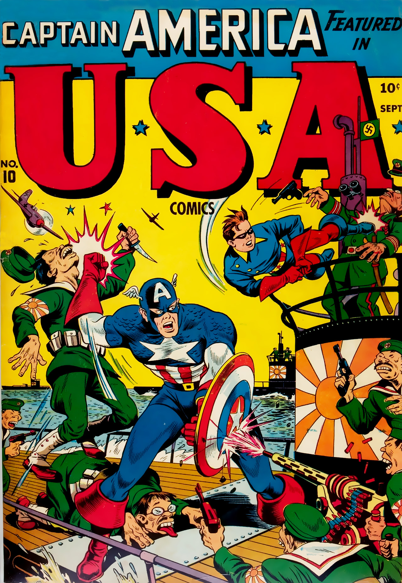 Read online USA Comics comic -  Issue #10 - 1