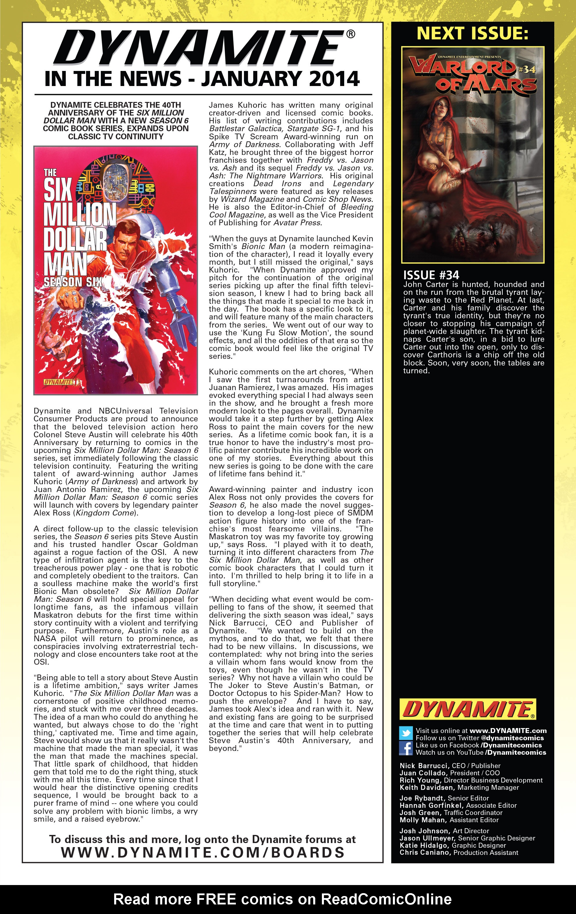 Read online Warlord of Mars comic -  Issue #33 - 21