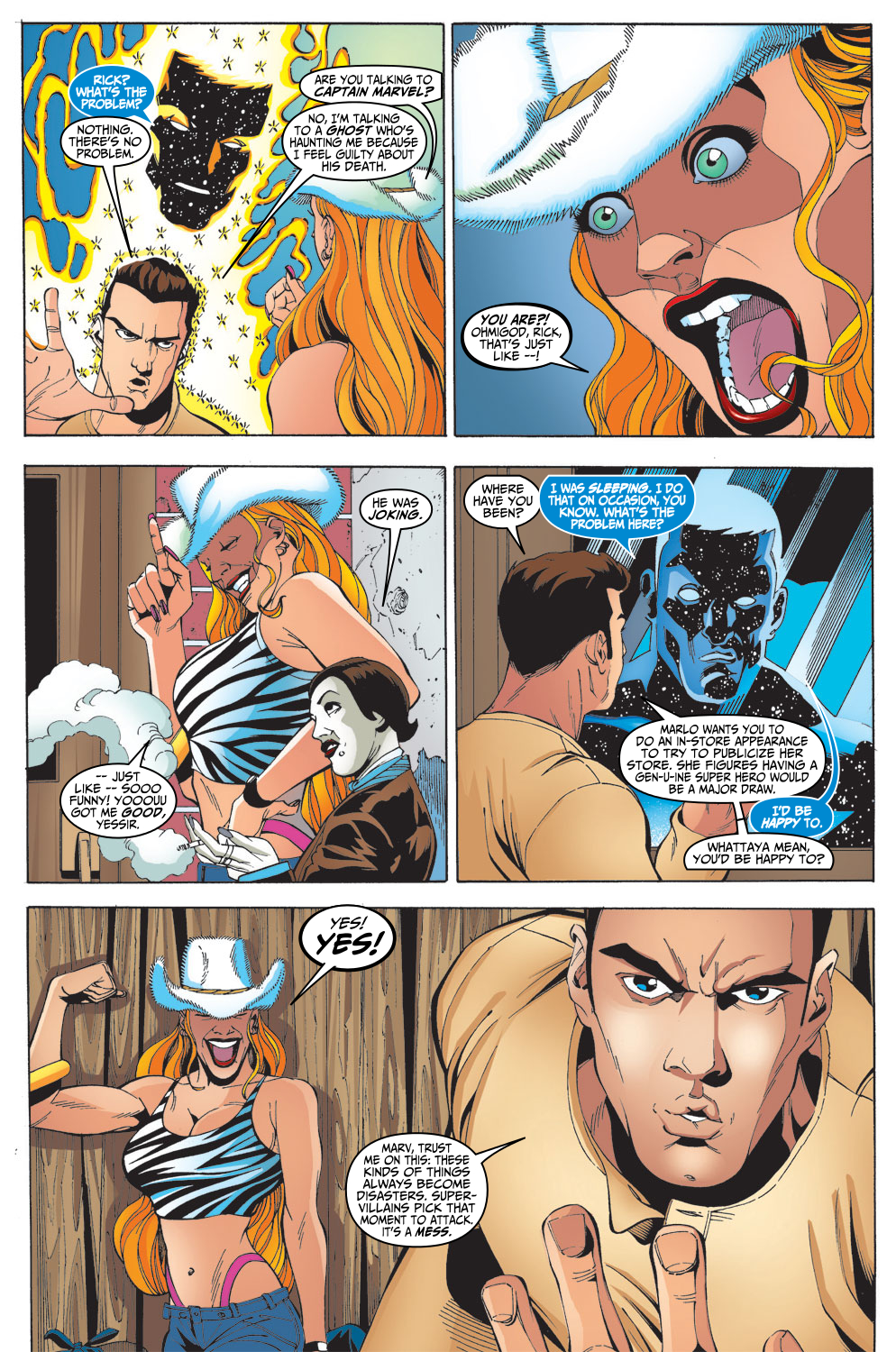 Read online Captain Marvel (1999) comic -  Issue #12 - 8