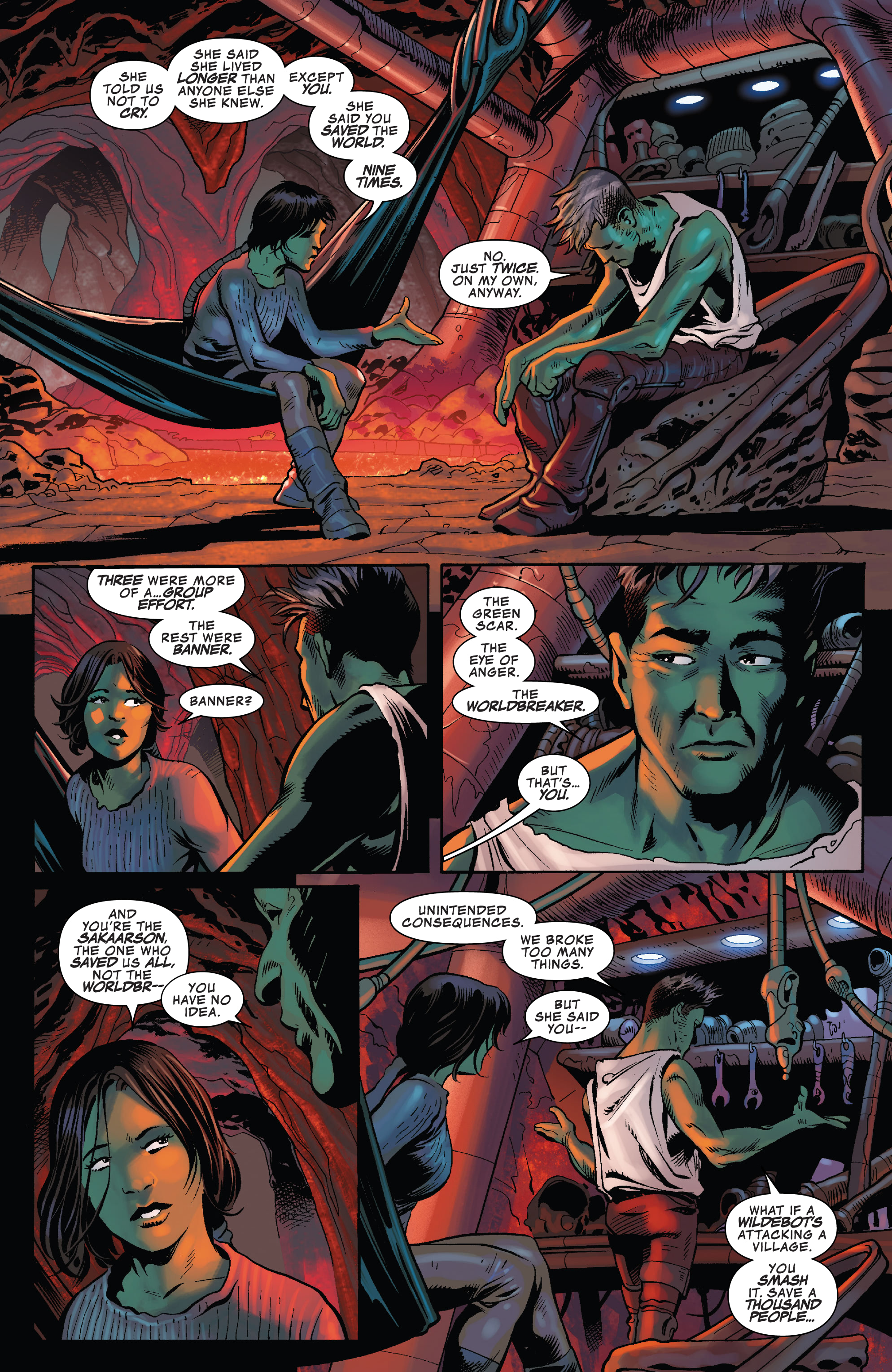 Read online Planet Hulk Worldbreaker comic -  Issue #1 - 14