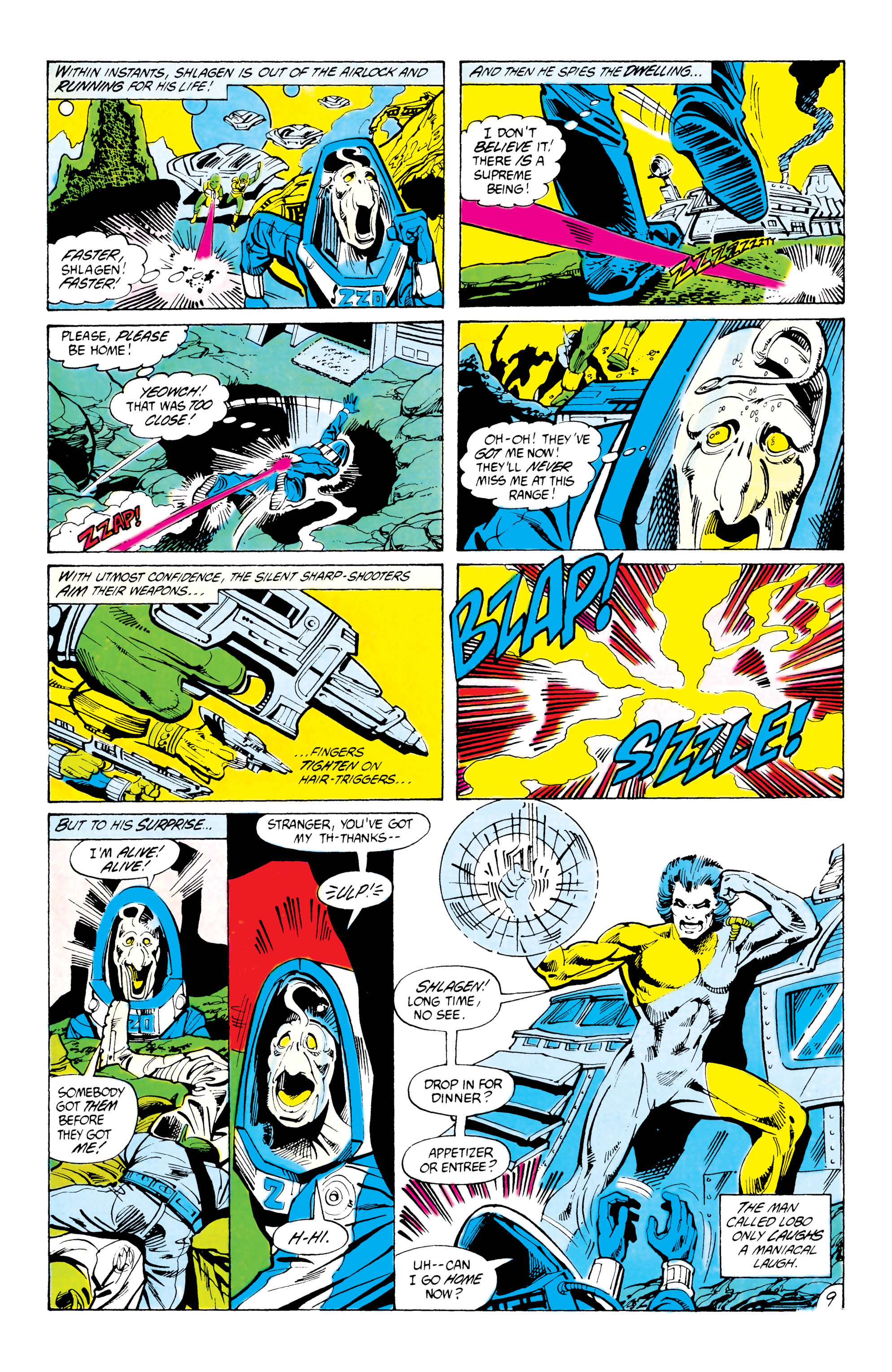 Read online The Omega Men (1983) comic -  Issue #9 - 9