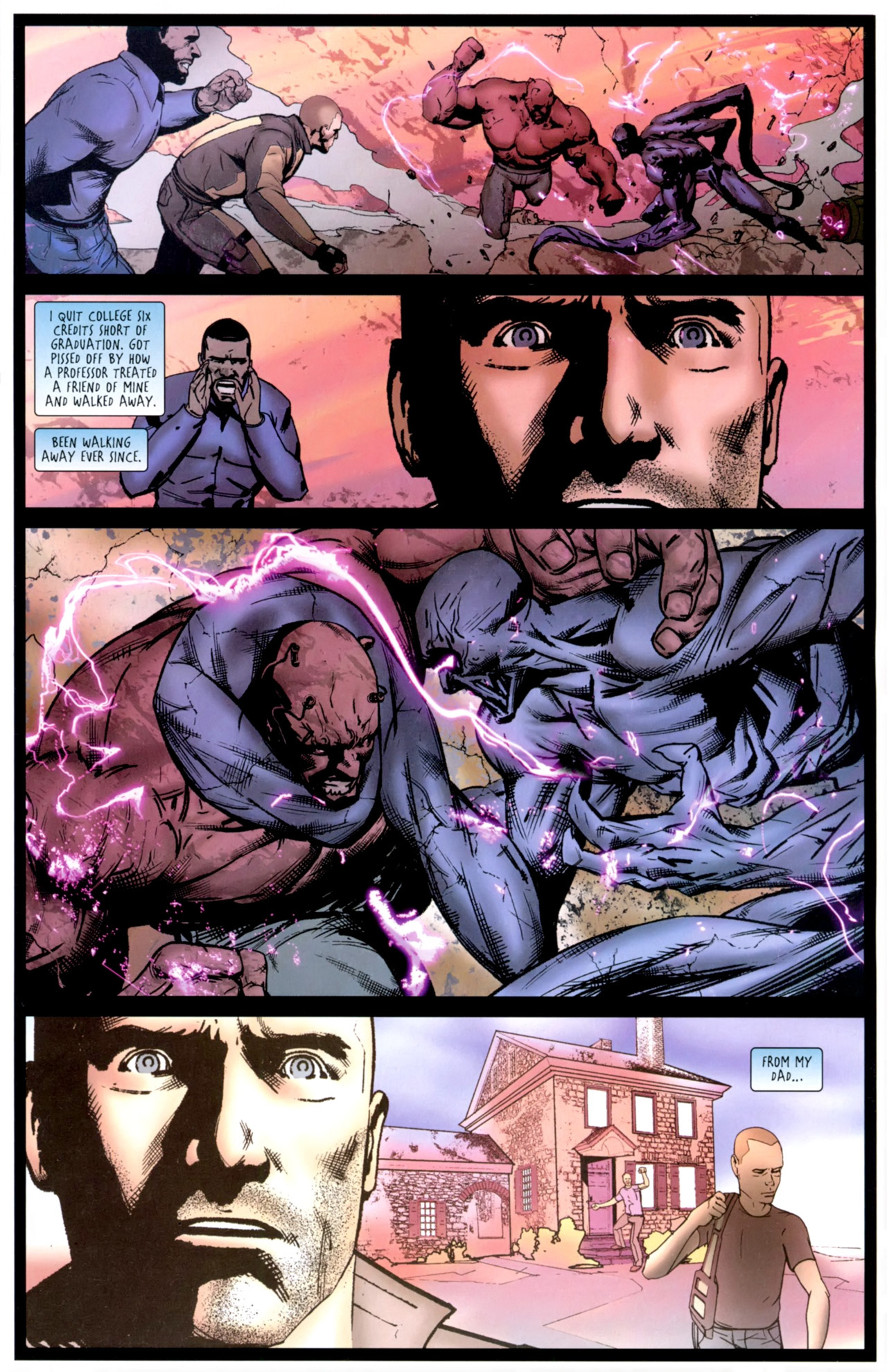 Read online inFamous comic -  Issue #6 - 9