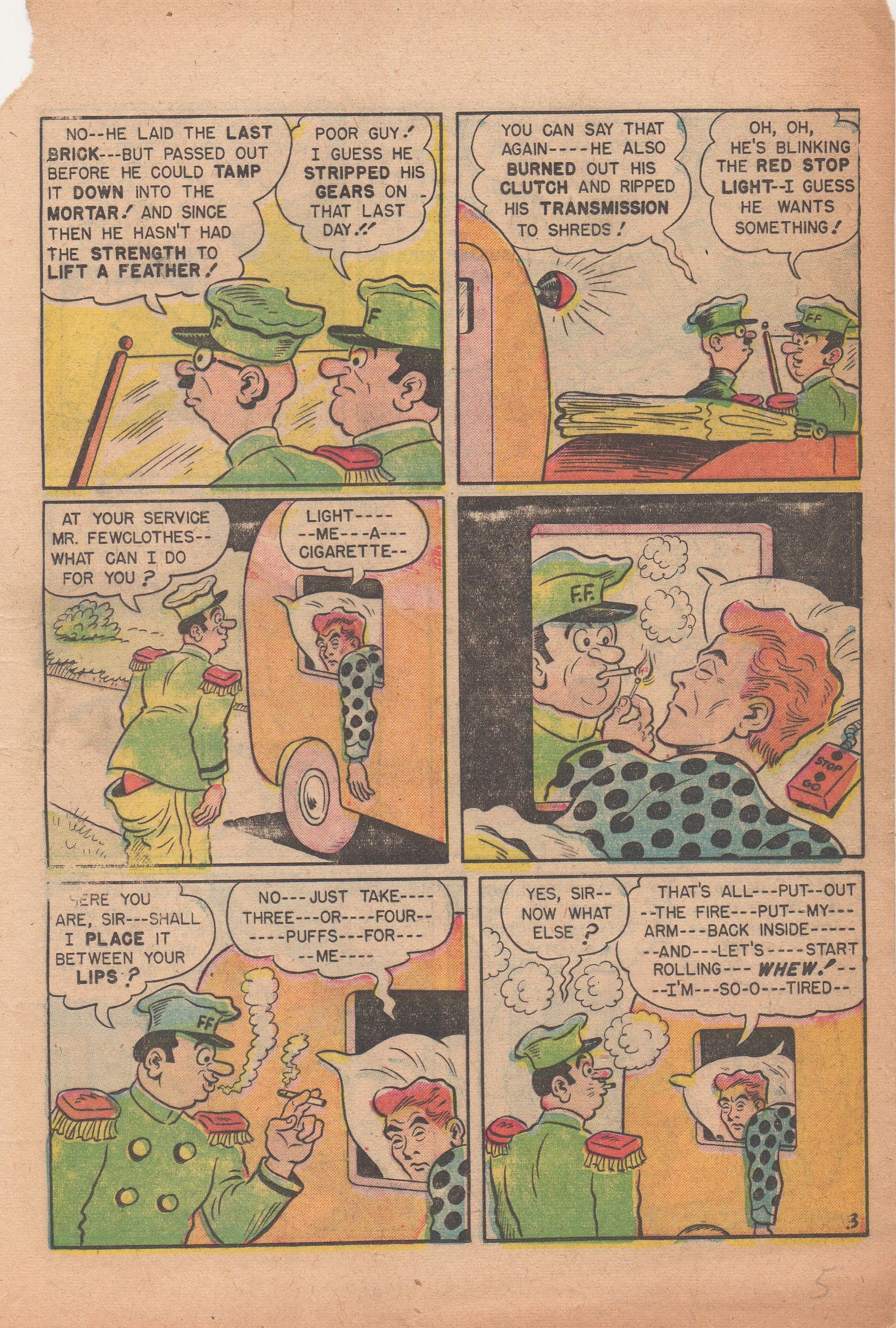 Read online Babe (1948) comic -  Issue #5 - 5
