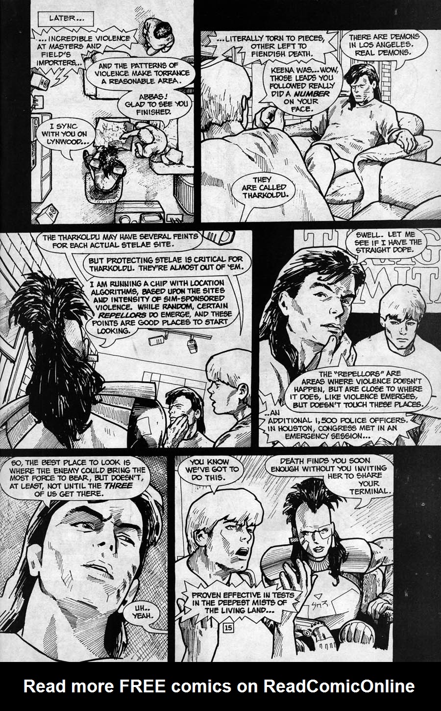 Read online Torg comic -  Issue #2 - 17