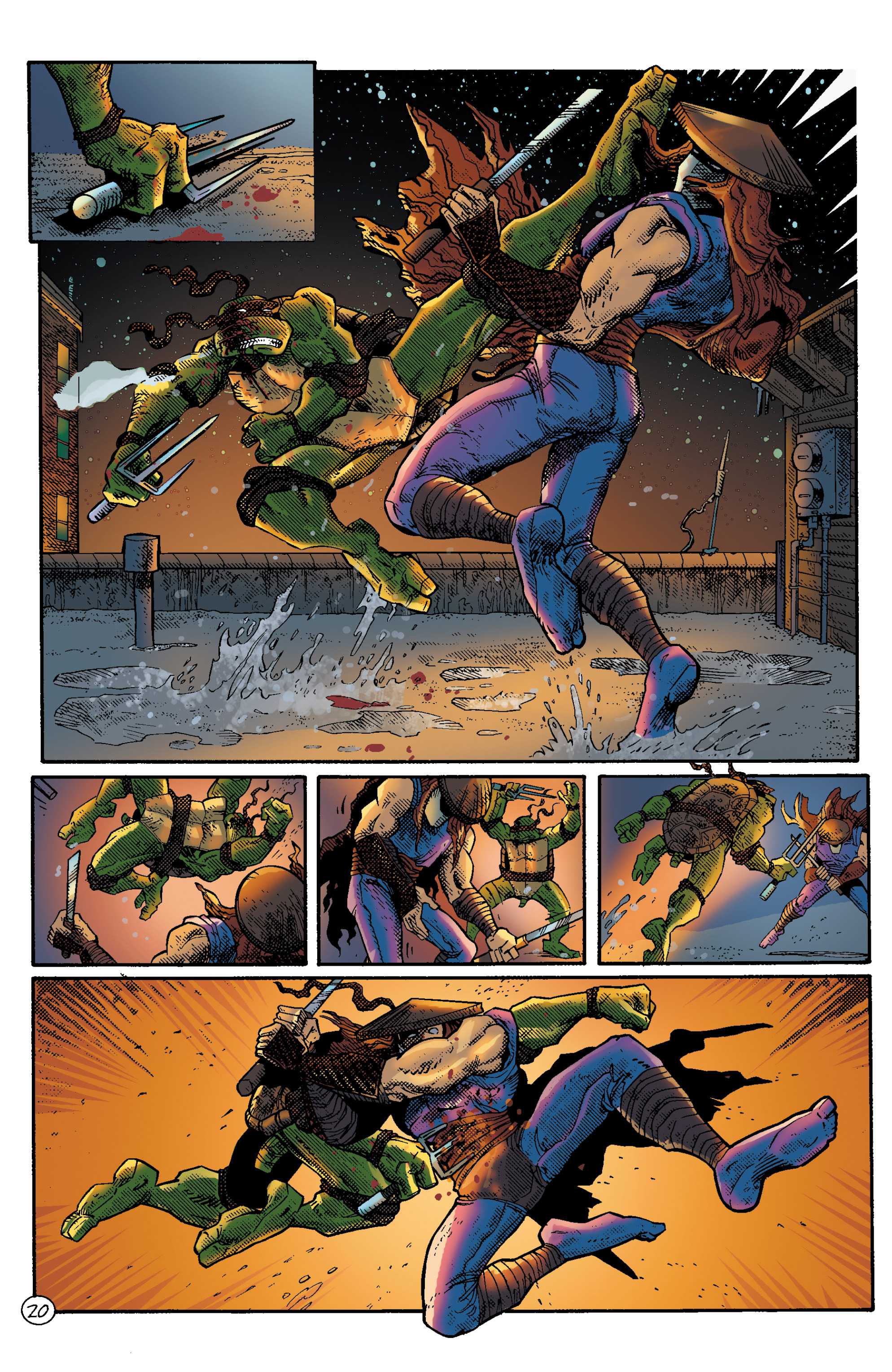 Read online Teenage Mutant Ninja Turtles Color Classics (2015) comic -  Issue #8 - 21