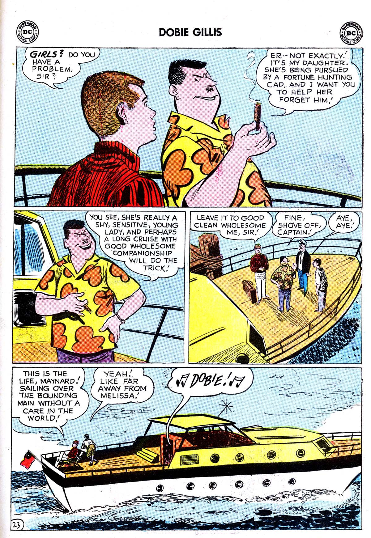 Read online Many Loves of Dobie Gillis comic -  Issue #8 - 31