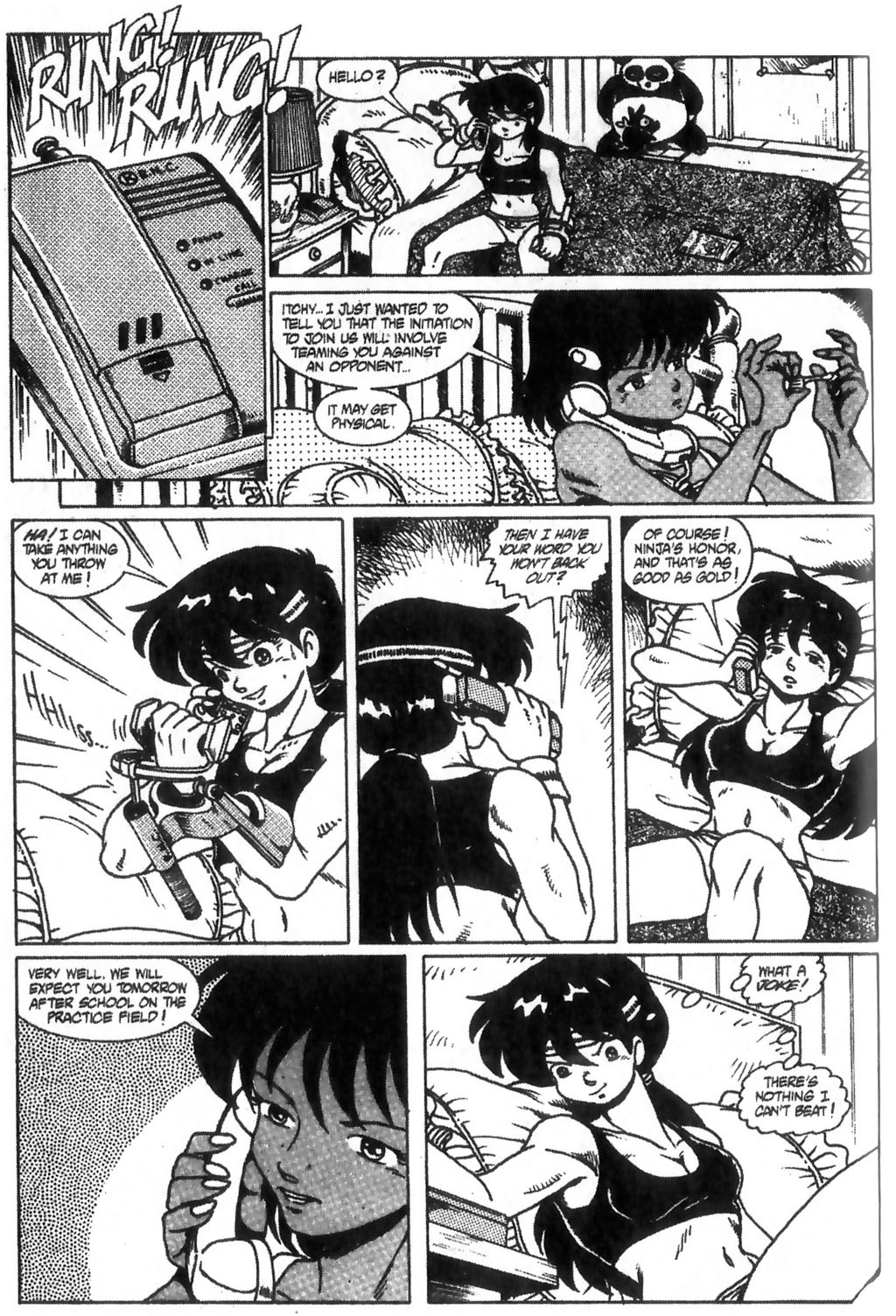Read online Ninja High School (1986) comic -  Issue #25 - 24