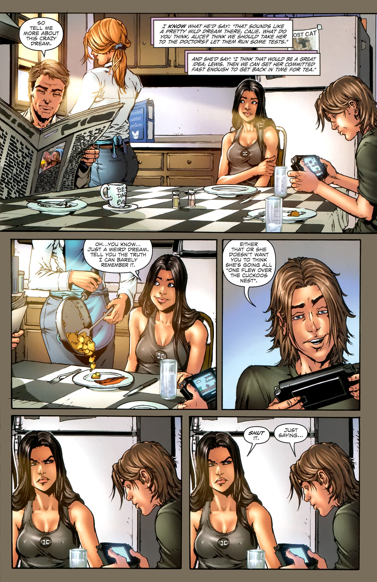 Read online Grimm Fairy Tales: Escape From Wonderland comic -  Issue #4 - 5