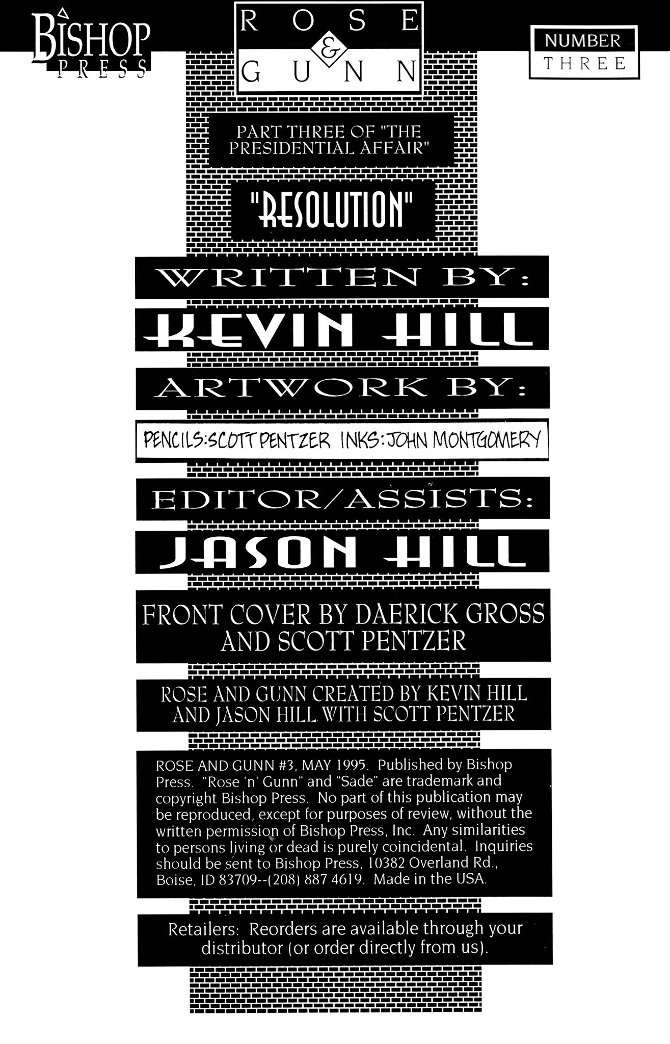 Read online Rose 'n' Gunn comic -  Issue #3 - 2