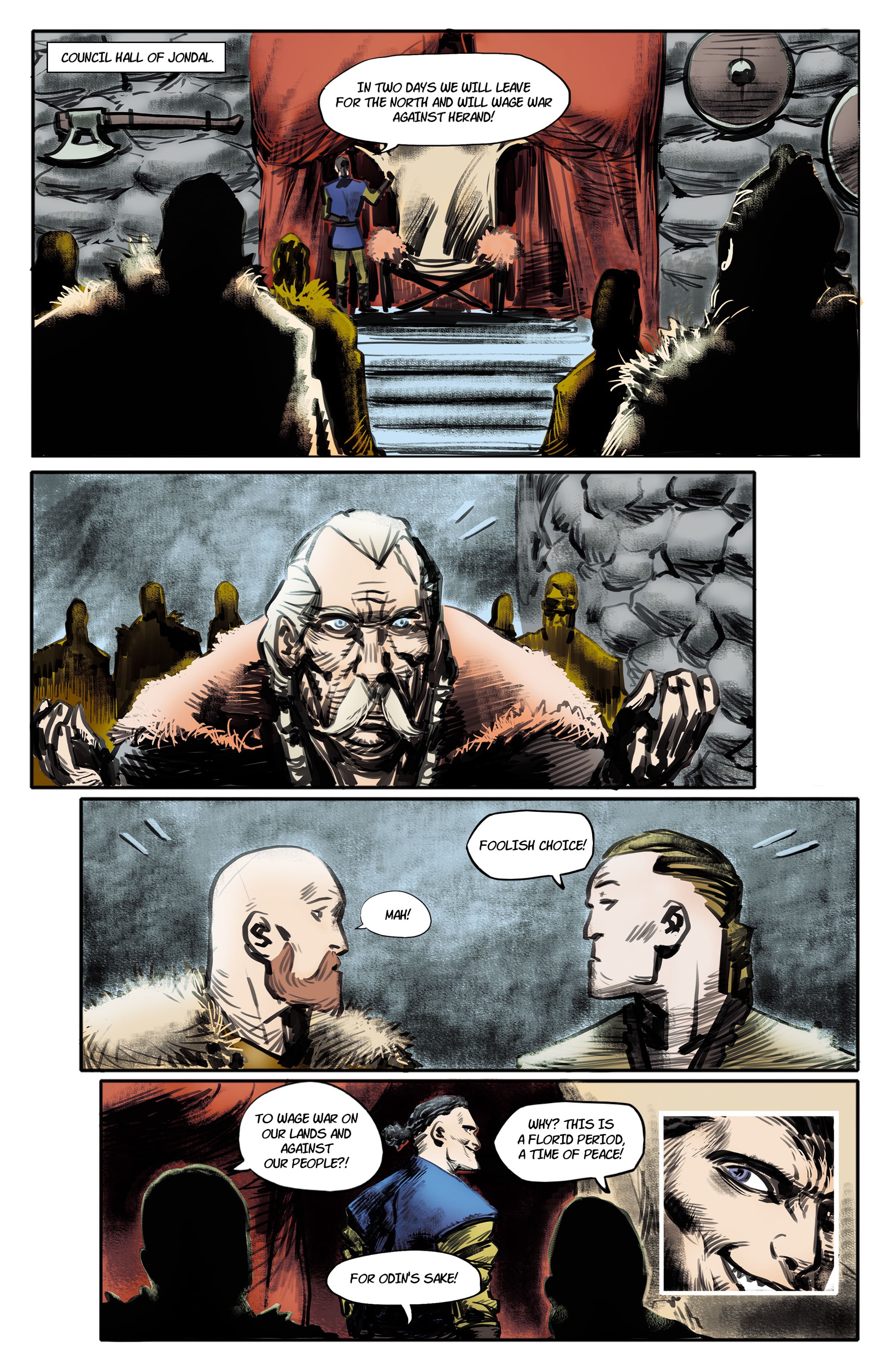 Read online Runes comic -  Issue #2 - 19