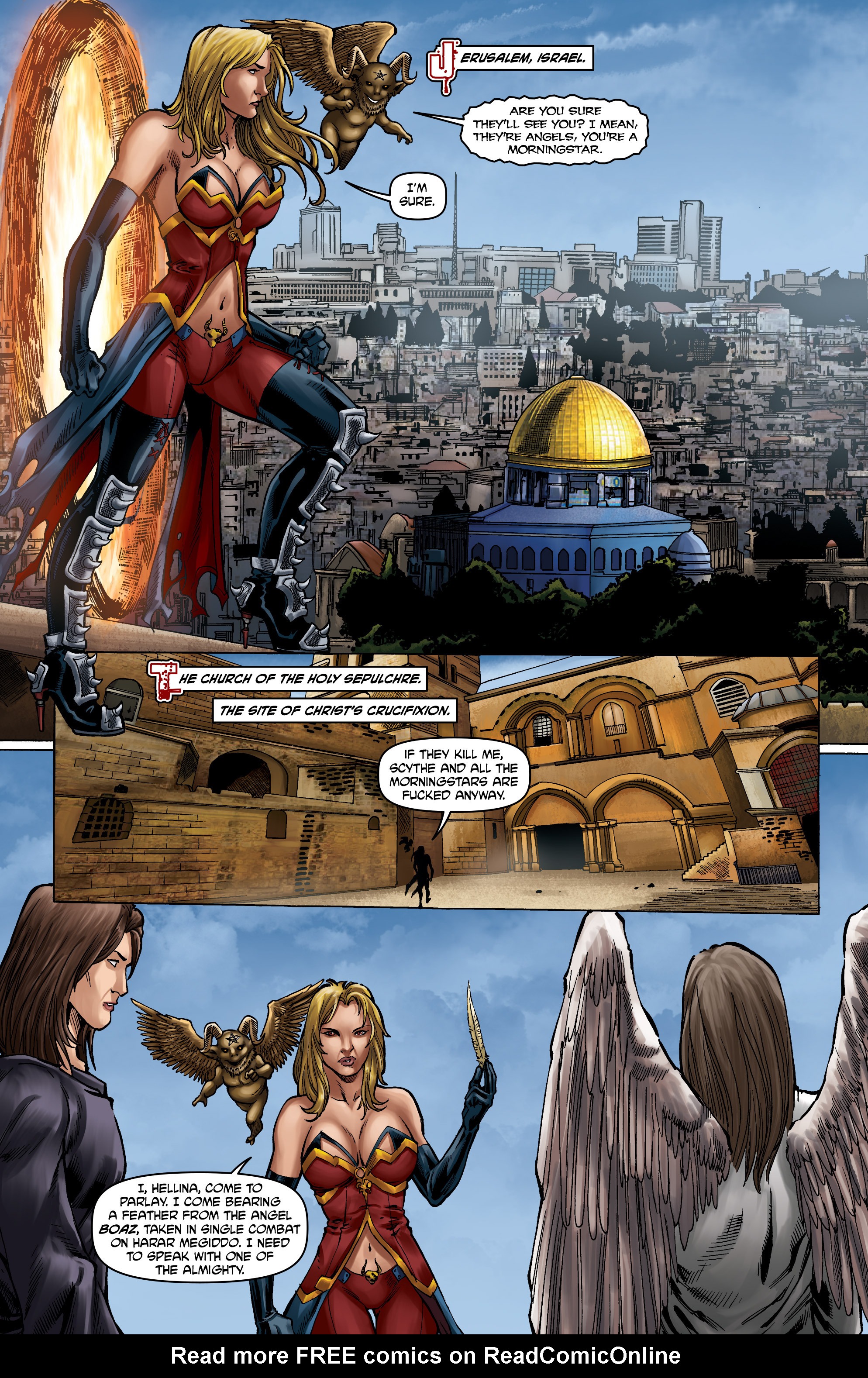 Read online Hellina (2016) comic -  Issue #3 - 4