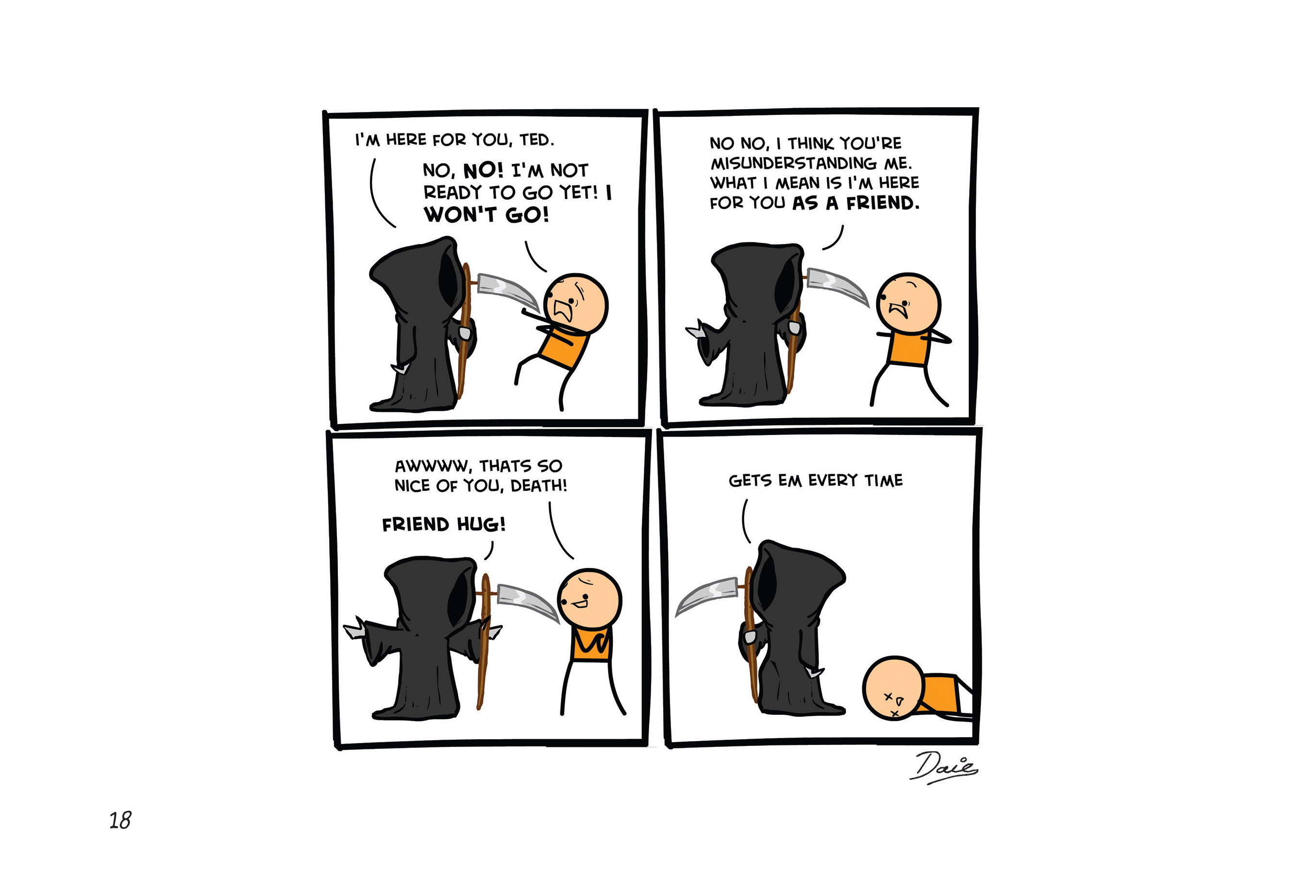 Read online Cyanide & Happiness: Stab Factory comic -  Issue # TPB - 18