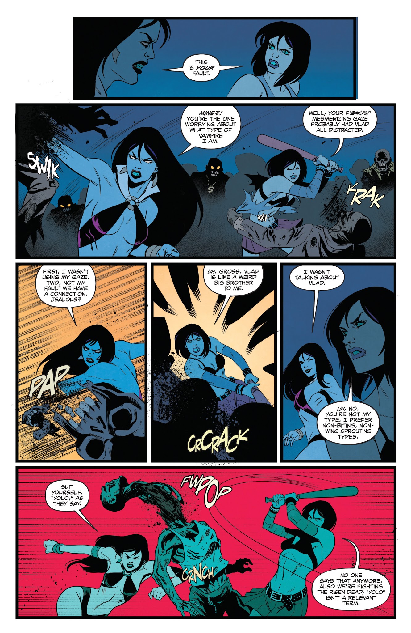 Read online Hack/Slash vs. Vampirella comic -  Issue #4 - 20