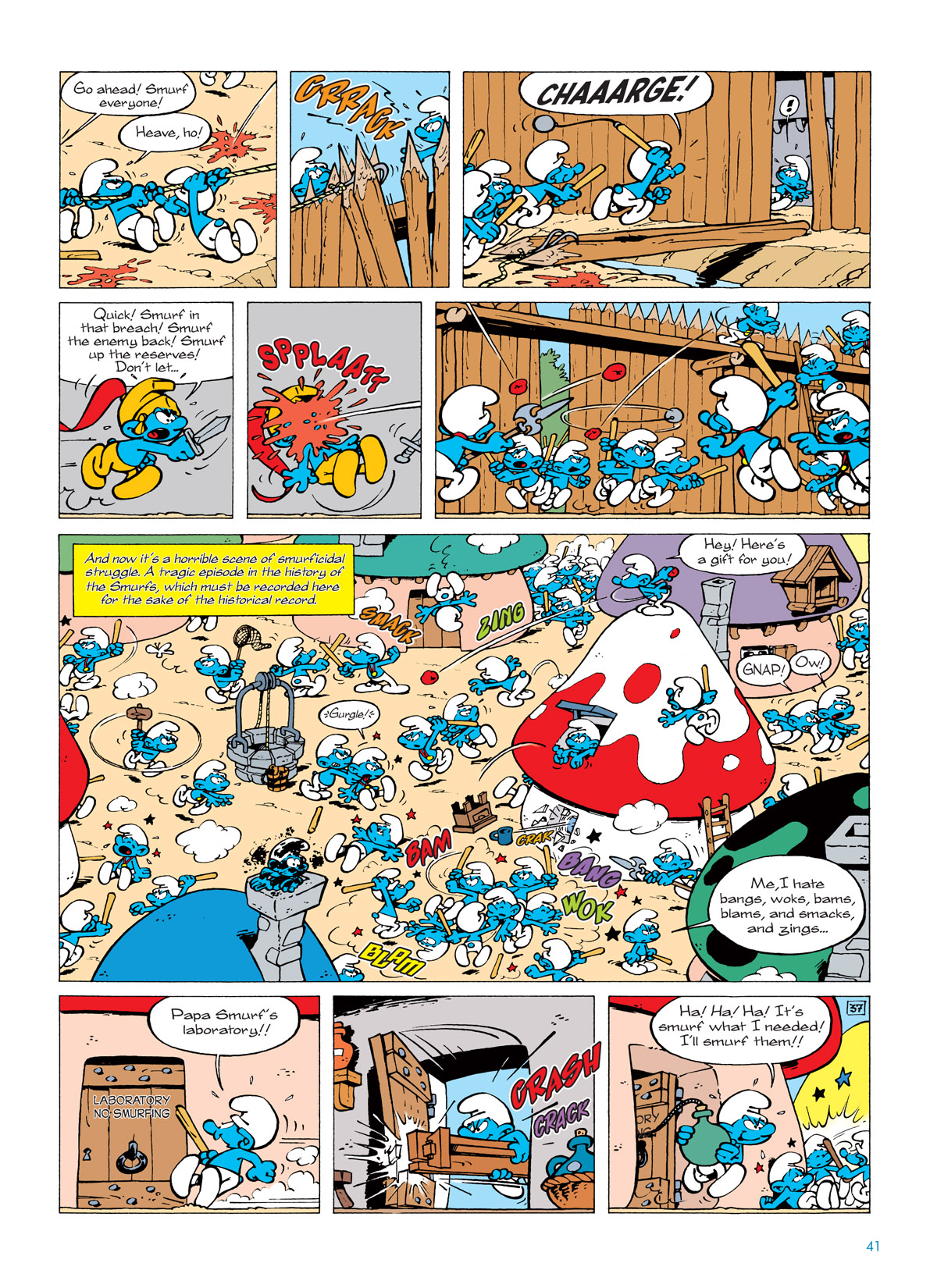 Read online The Smurfs comic -  Issue #3 - 41