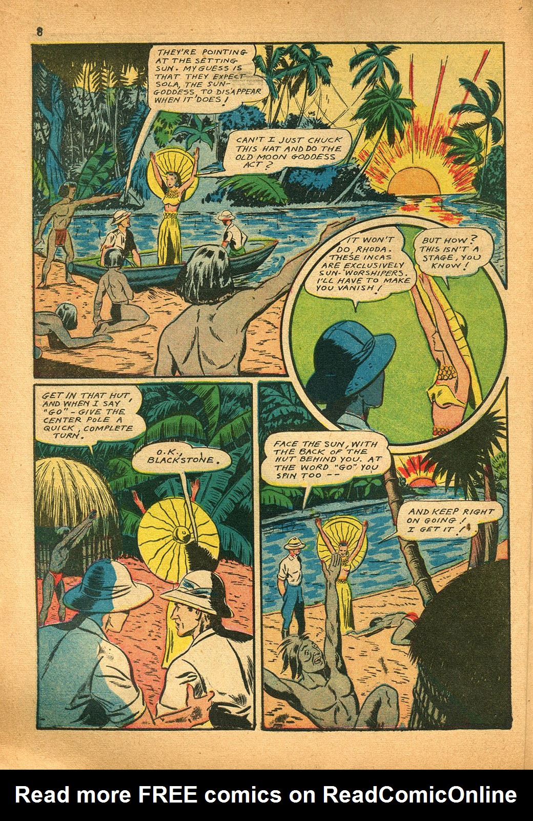 Read online Super-Magician Comics comic -  Issue #9 - 8