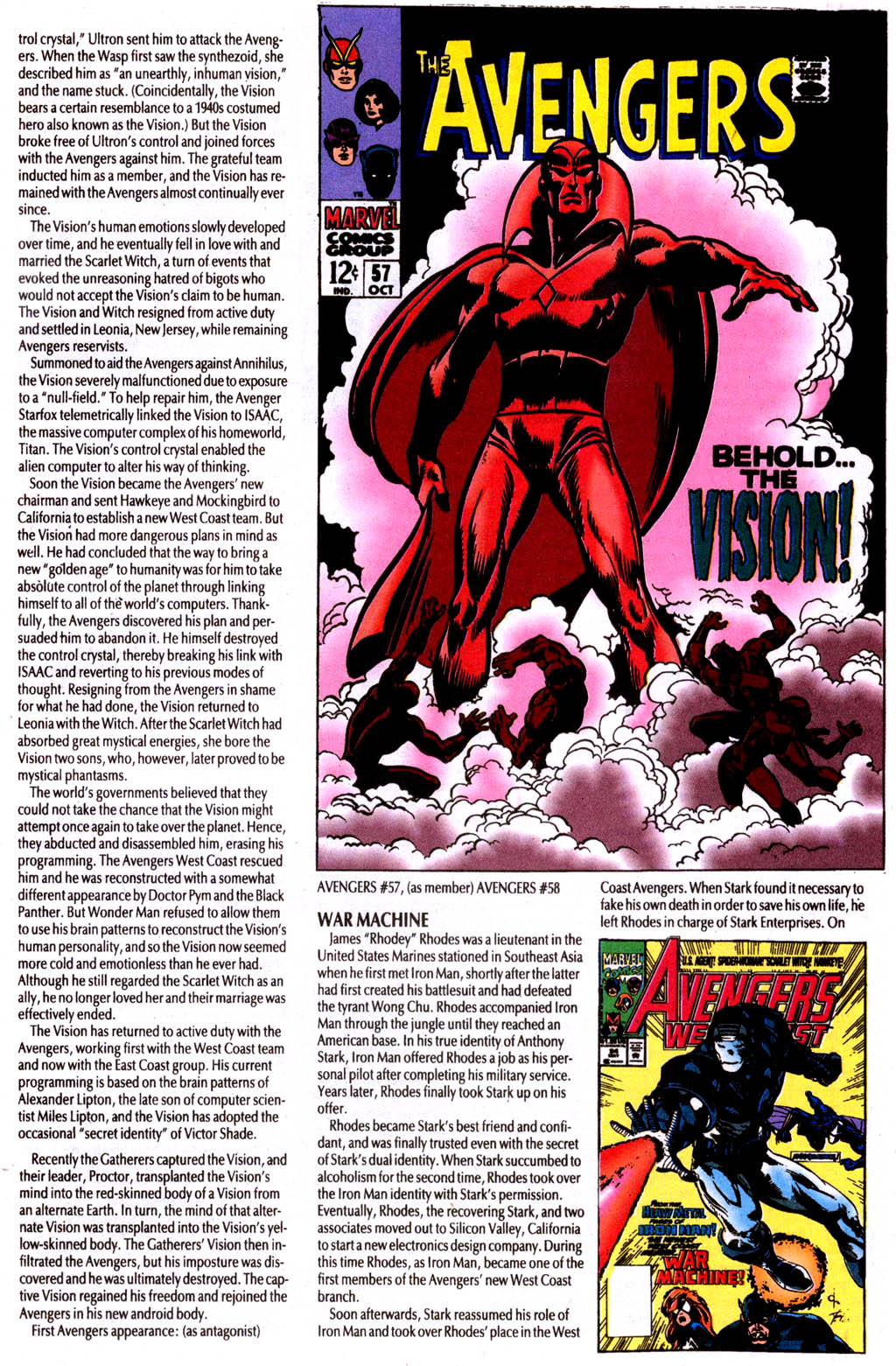 Read online The Avengers Log comic -  Issue # Full - 27