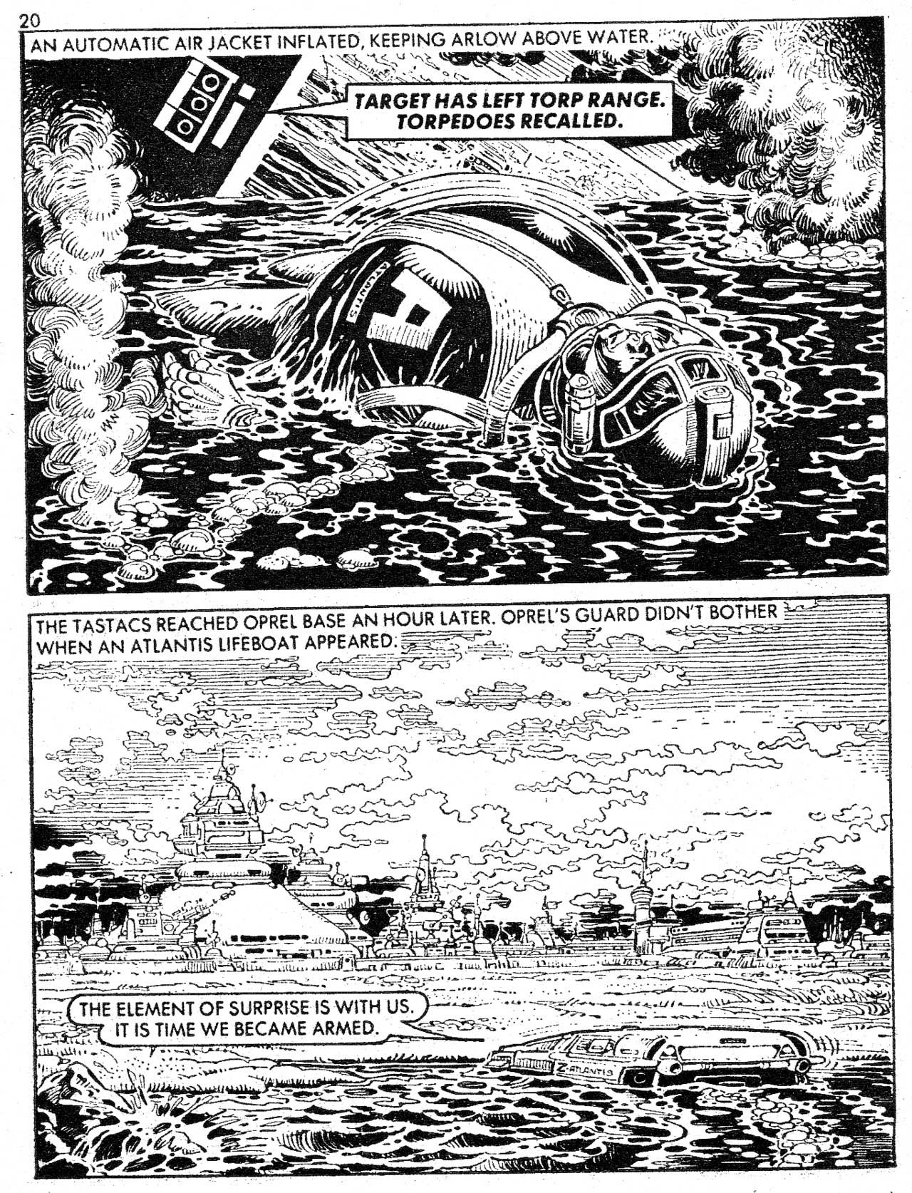 Read online Starblazer comic -  Issue #132 - 20