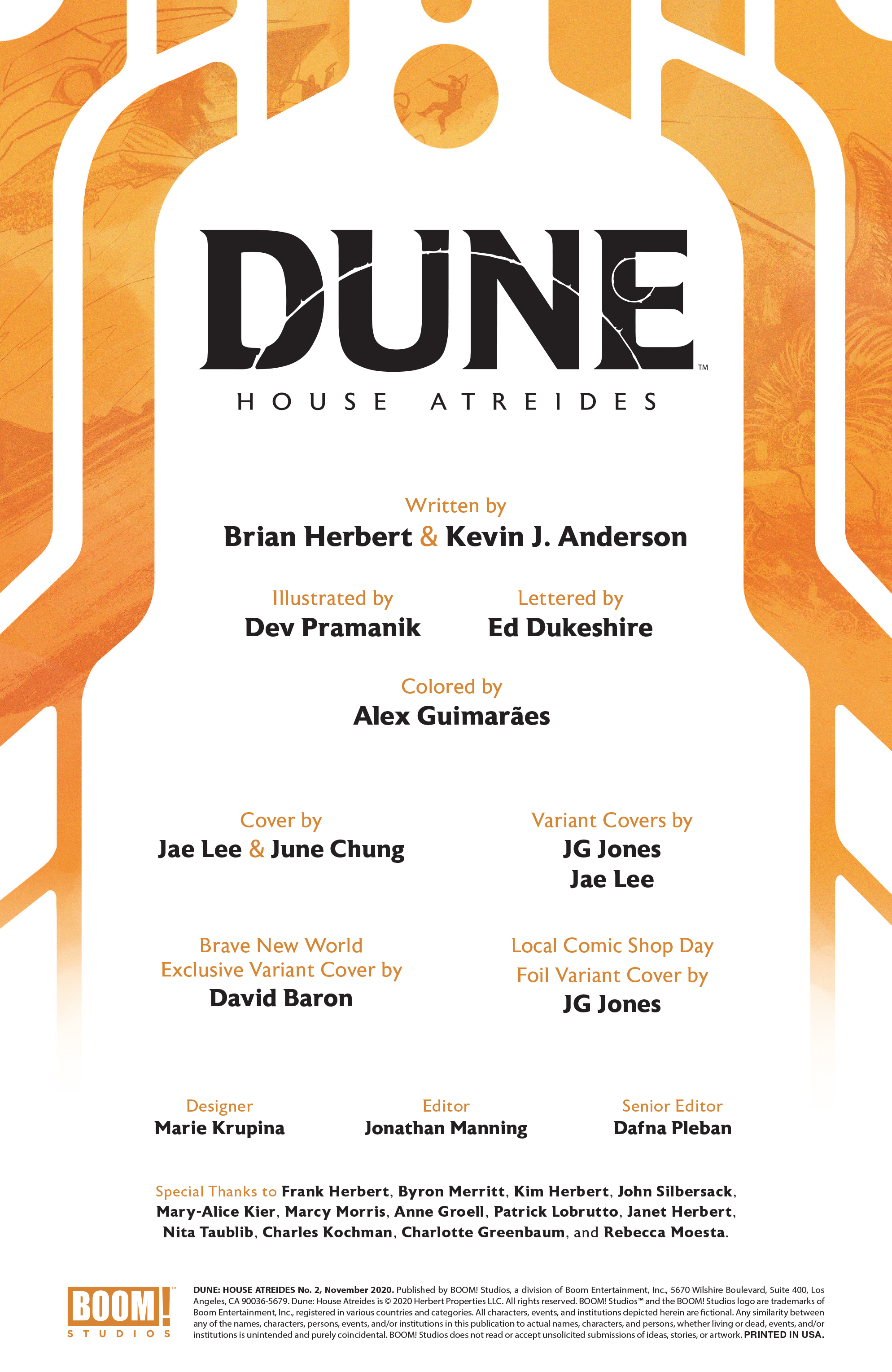 Read online Dune: House Atreides comic -  Issue #2 - 2