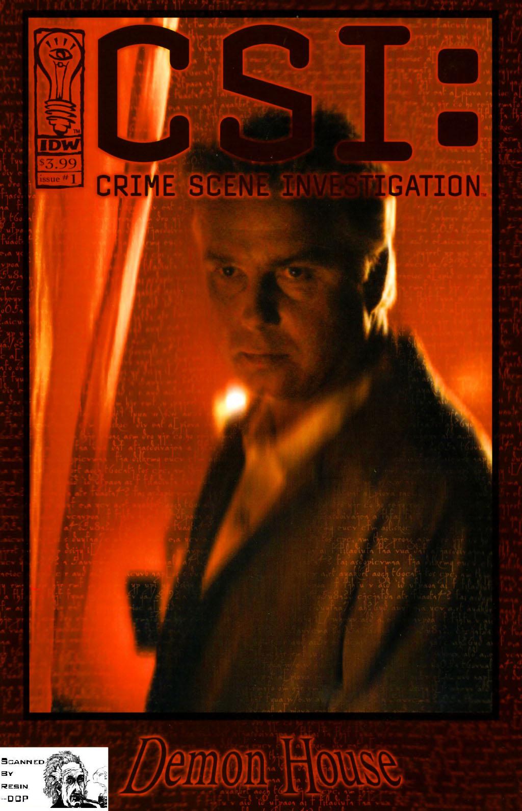 Read online CSI: Crime Scene Investigation: Demon House comic -  Issue #1 - 1