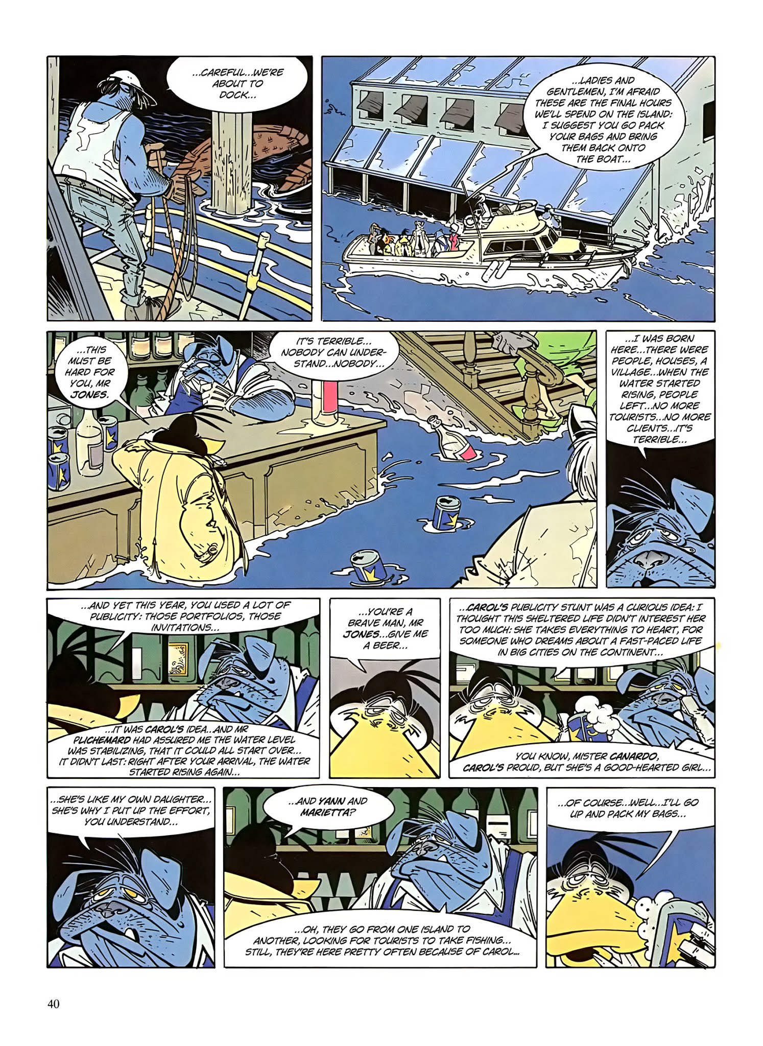 Read online Une enquête de l'inspecteur Canardo comic -  Issue #7 - 41