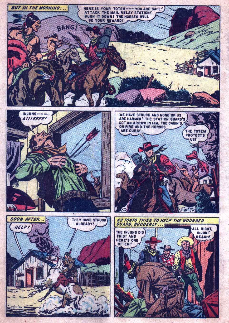 Read online Lone Ranger's Companion Tonto comic -  Issue #3 - 8