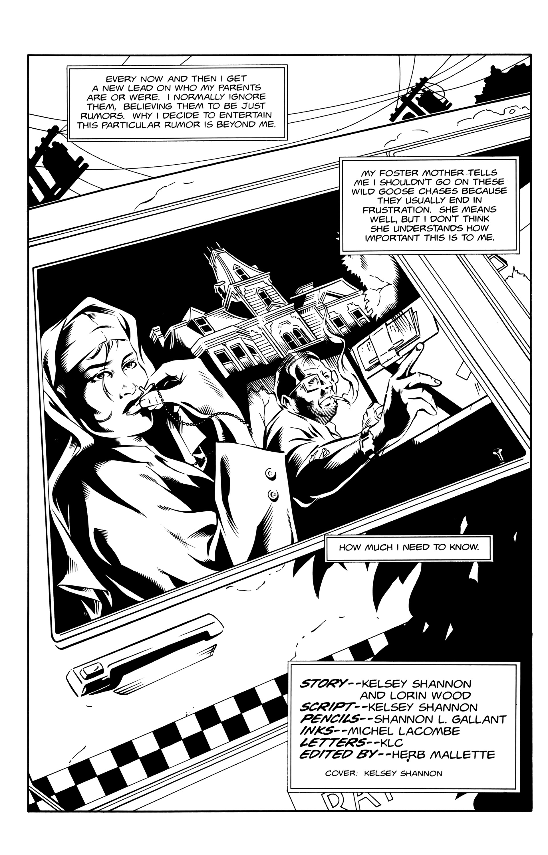 Read online Warrior Nun: Black & White comic -  Issue #7 - 3