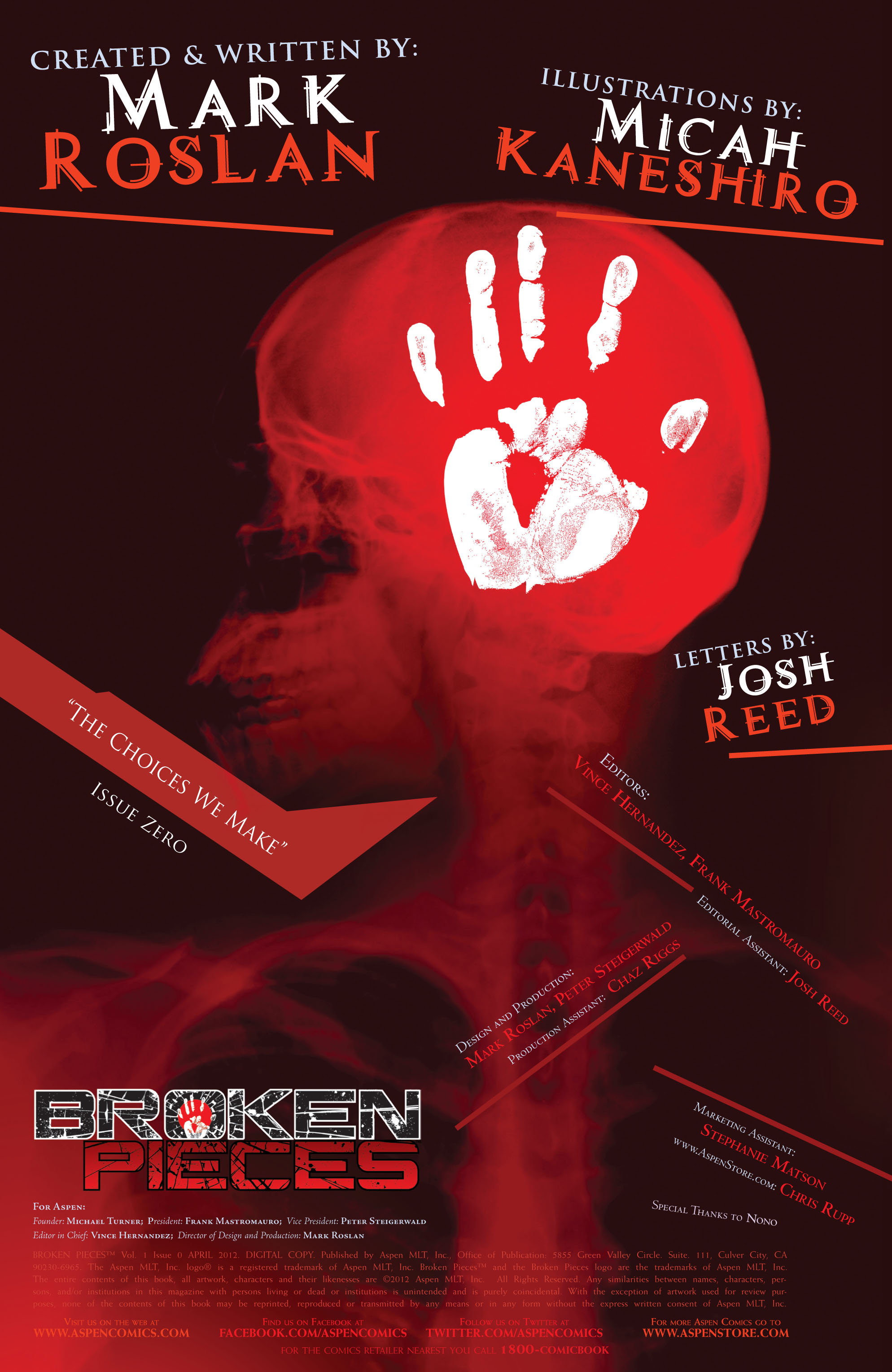 Read online Broken Pieces comic -  Issue #0 - 3