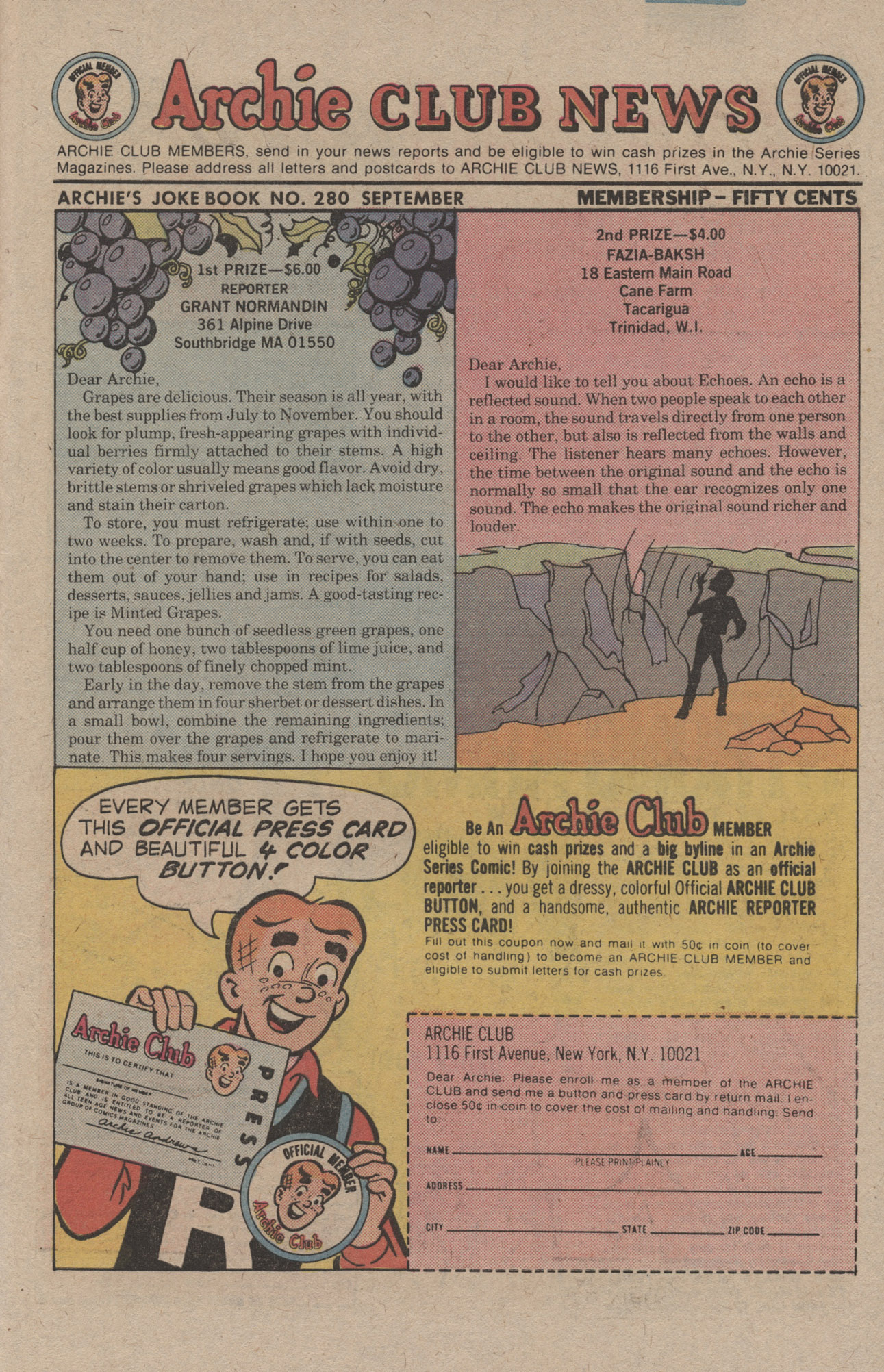Read online Archie's Joke Book Magazine comic -  Issue #280 - 27