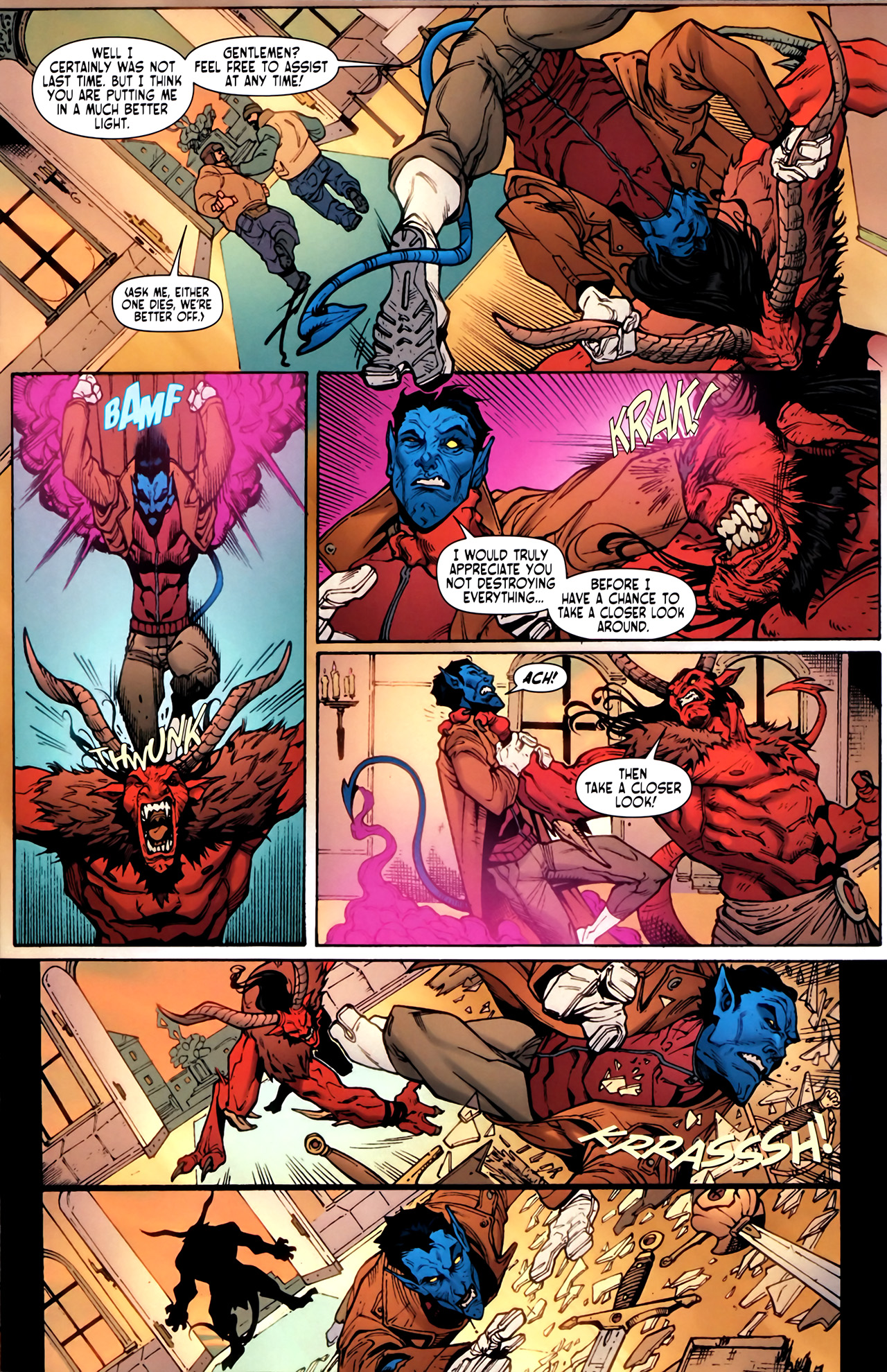 Read online X-Men: Manifest Destiny Nightcrawler comic -  Issue # Full - 12