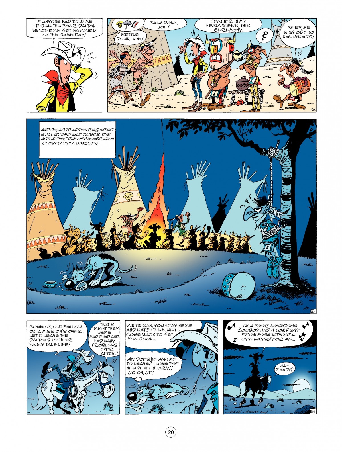 Read online A Lucky Luke Adventure comic -  Issue #45 - 20