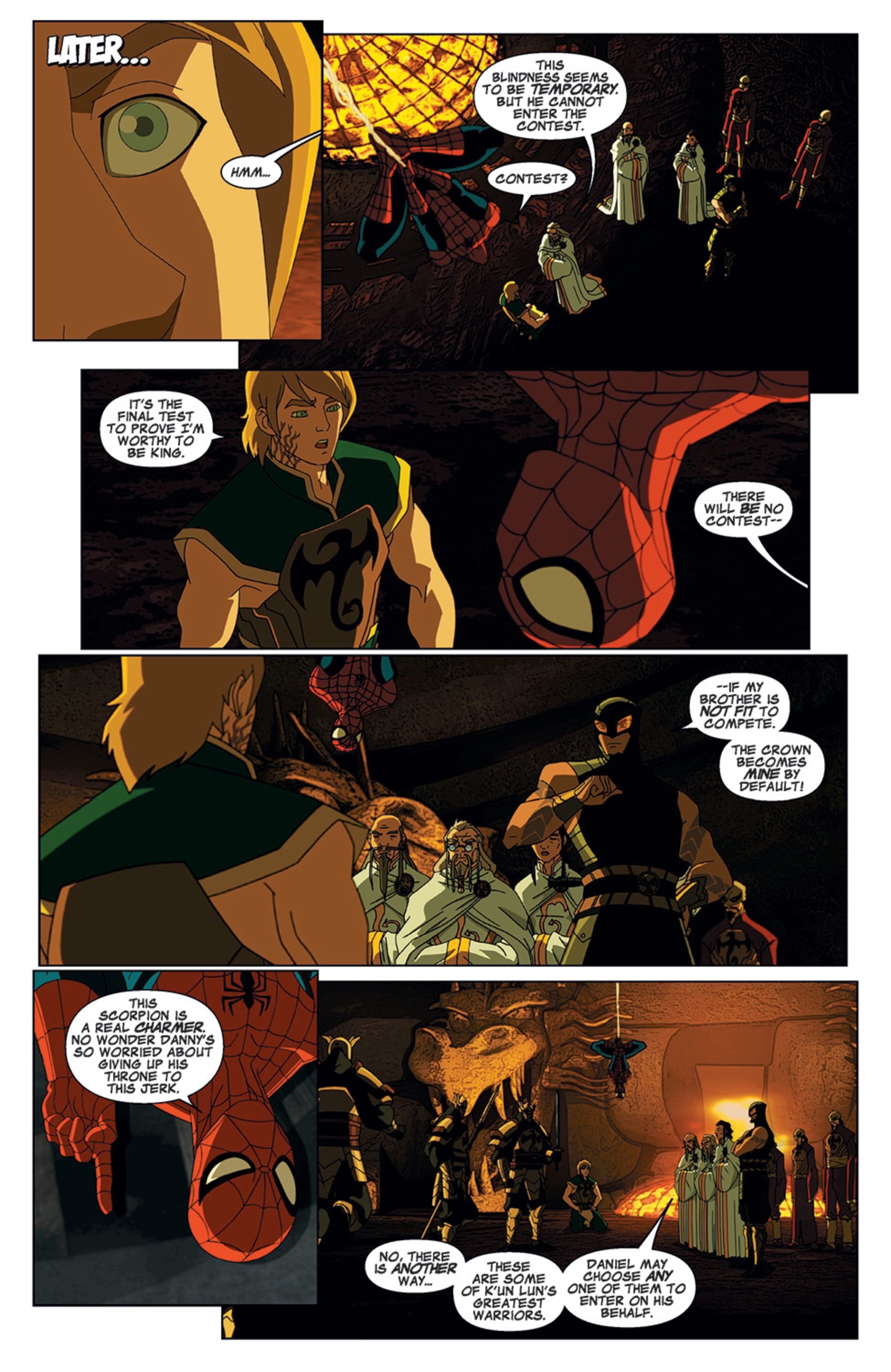 Read online Marvel Universe Ultimate Spider-Man: Web Warriors comic -  Issue #5 - 11