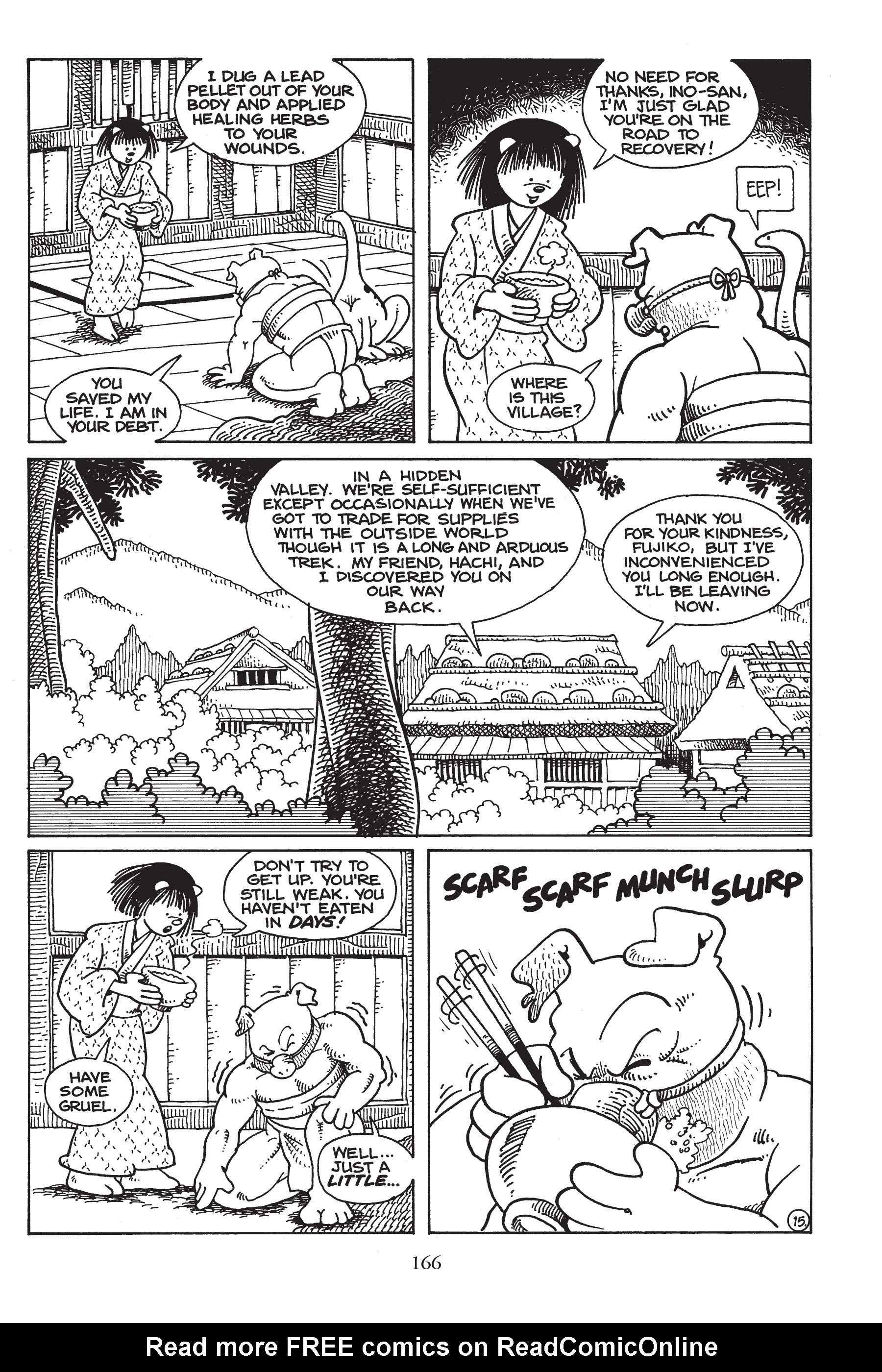 Read online Usagi Yojimbo (1987) comic -  Issue # _TPB 4 - 161