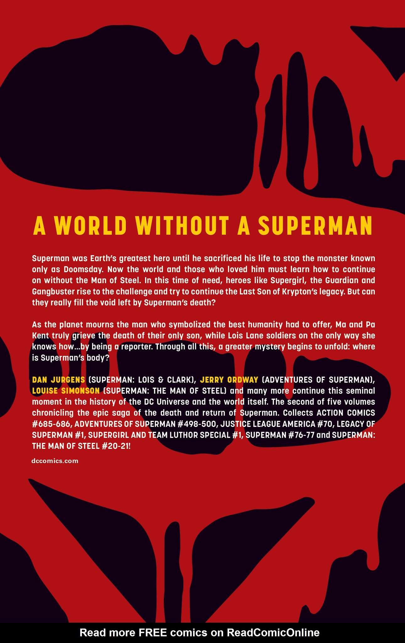 Read online Superman: Funeral For A Friend comic -  Issue # TPB - 2