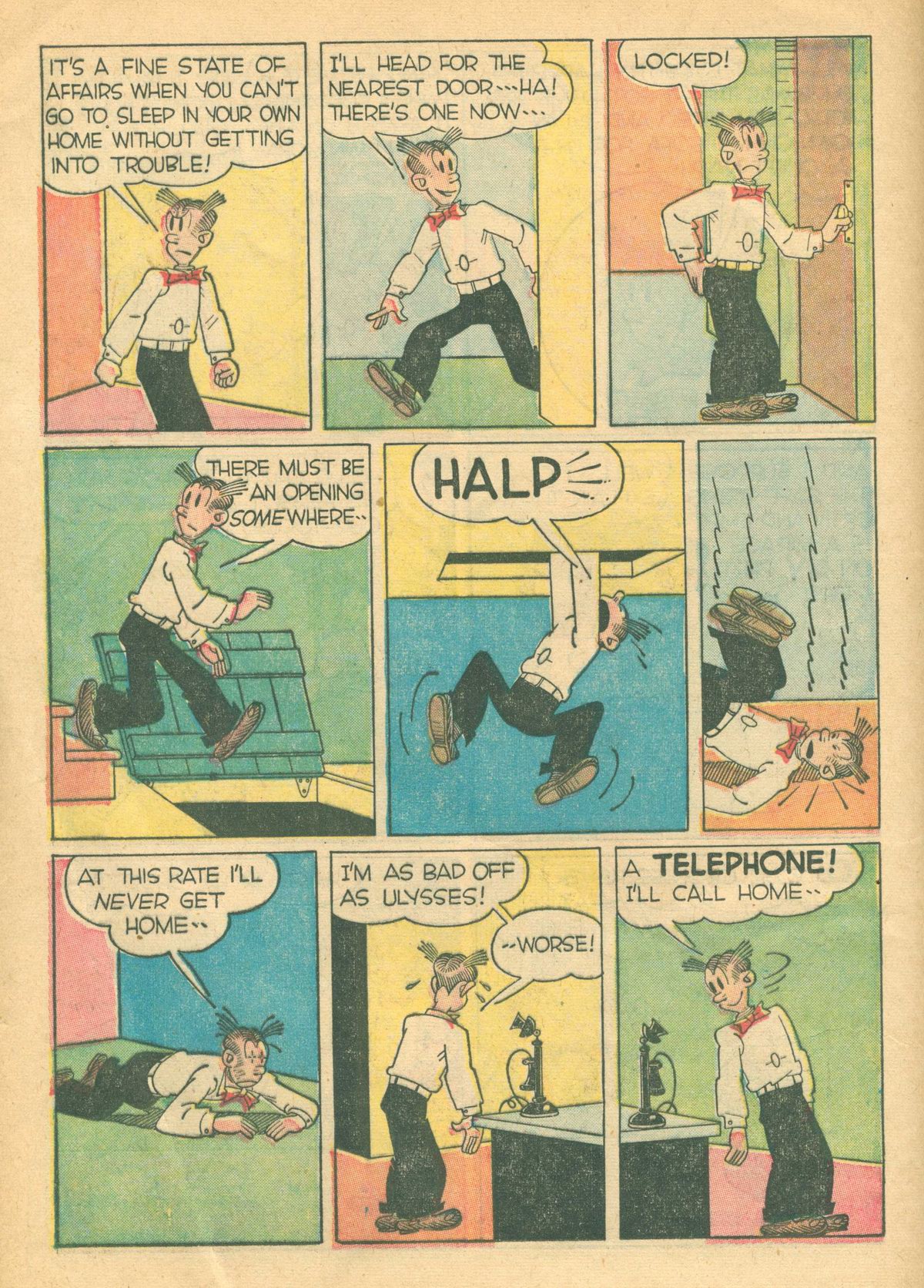 Read online Blondie Comics (1947) comic -  Issue #5 - 12