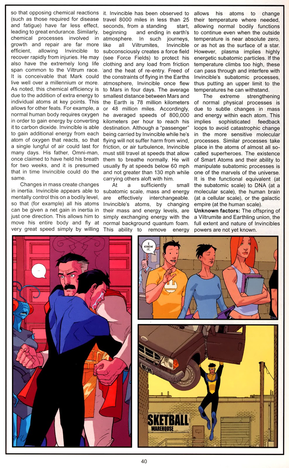 The Official Handbook of the Invincible Universe issue 1 - Page 42