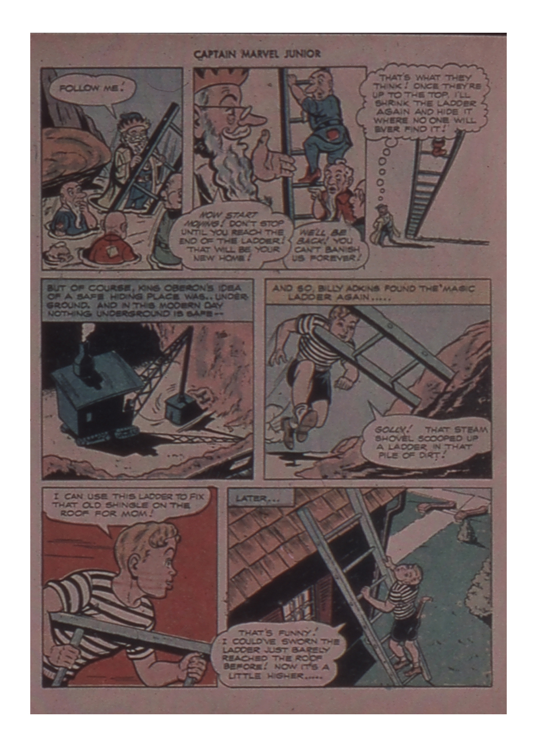 Read online Captain Marvel, Jr. comic -  Issue #57 - 5