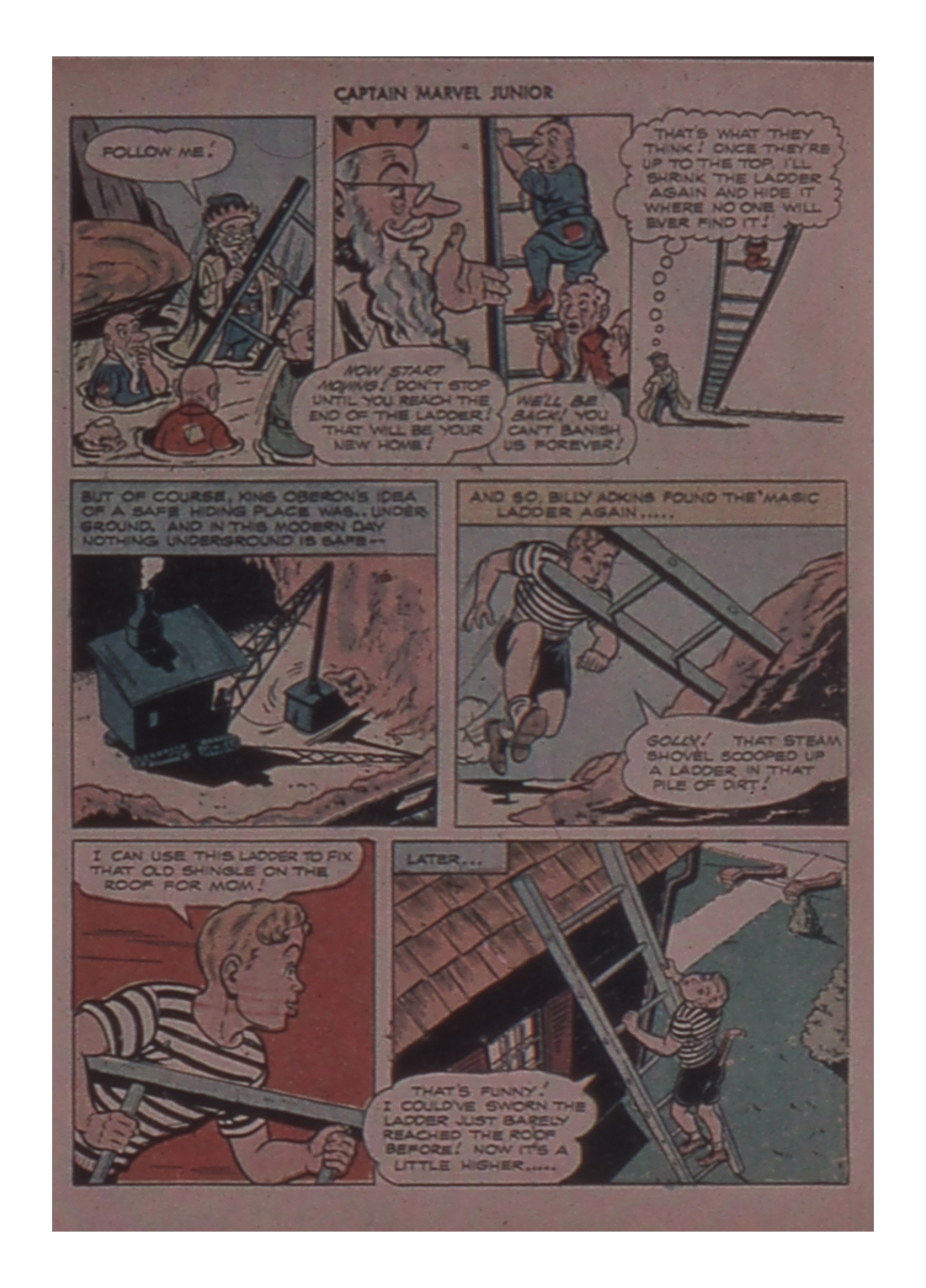 Read online Captain Marvel, Jr. comic -  Issue #57 - 5