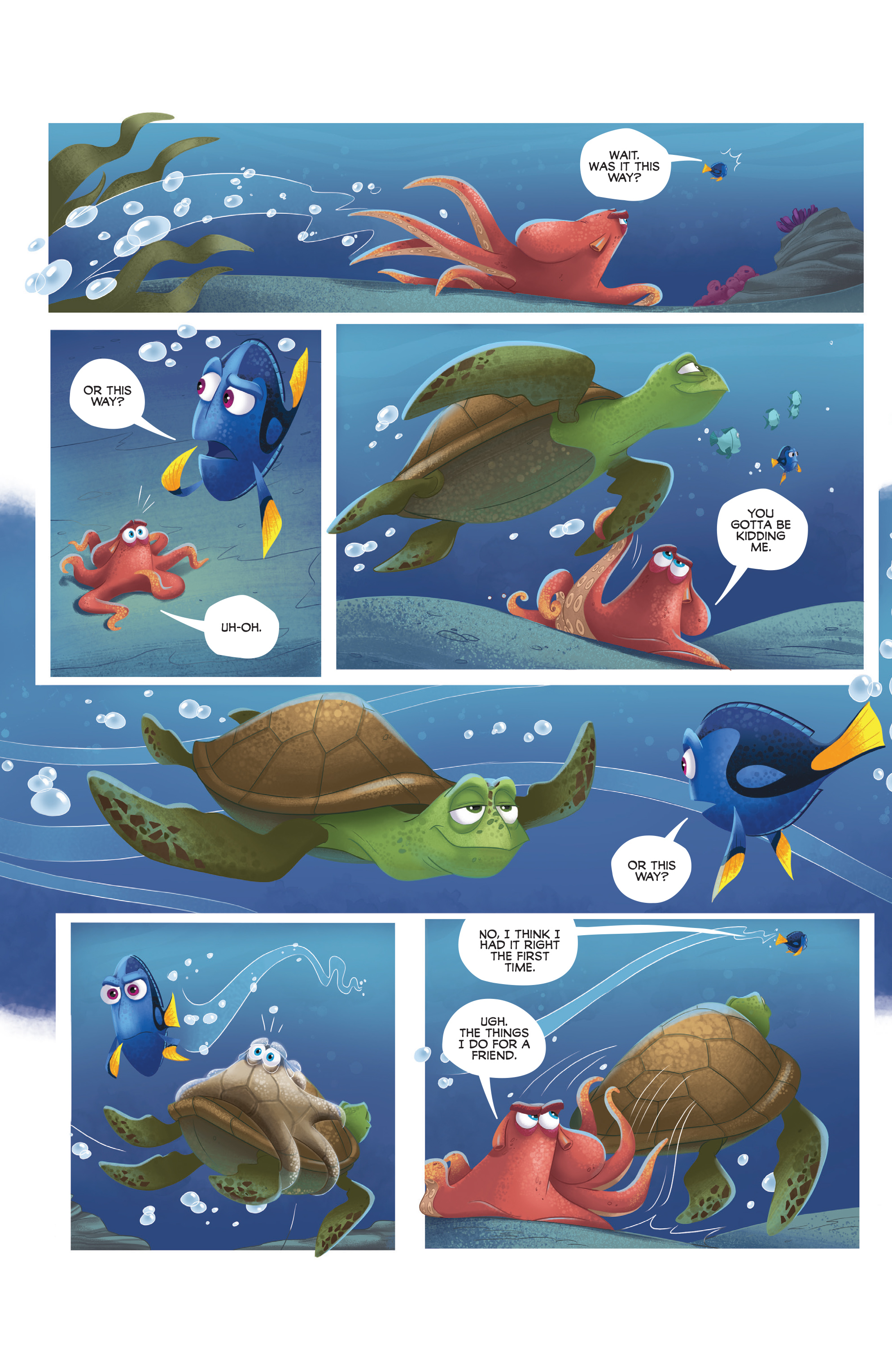 Read online Disney Pixar Finding Dory comic -  Issue #4 - 31