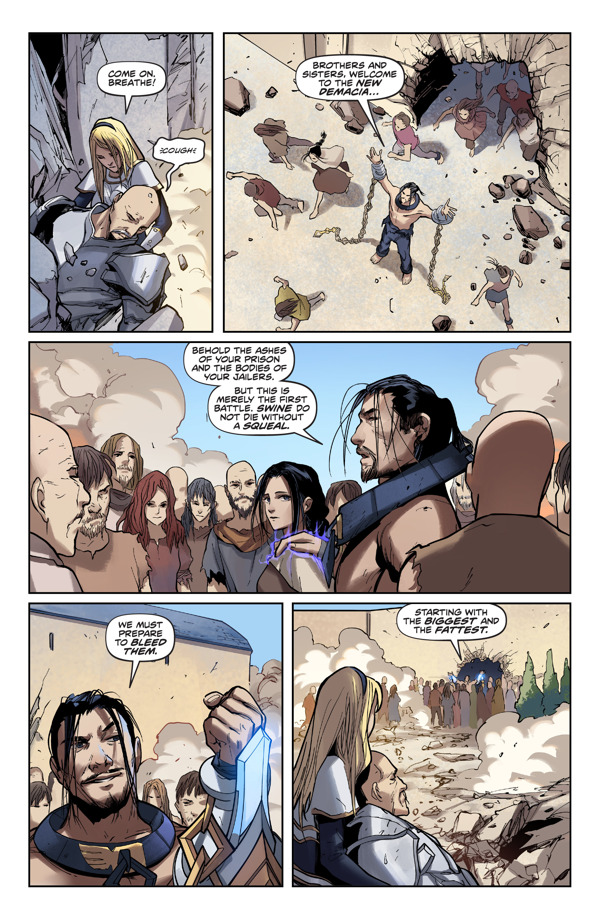 Read online League of Legends: Lux comic -  Issue #3 - 15