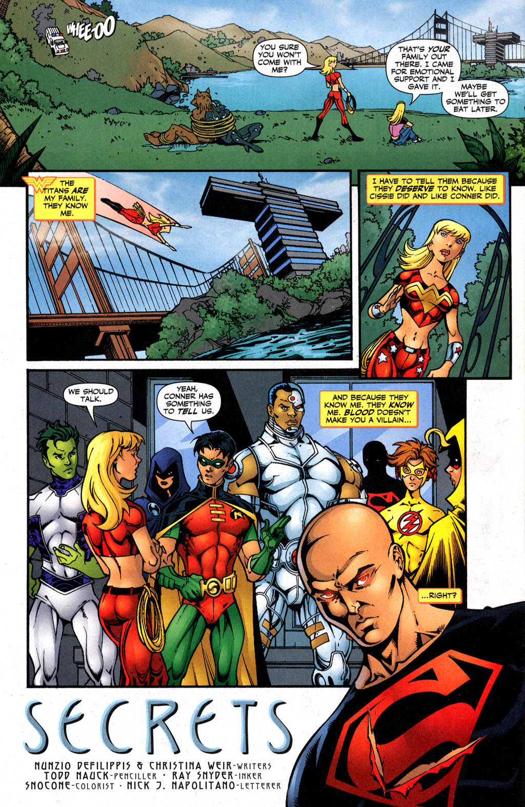Read online Teen Titans and Outsiders Secret Files and Origins 2005 comic -  Issue # Full - 53
