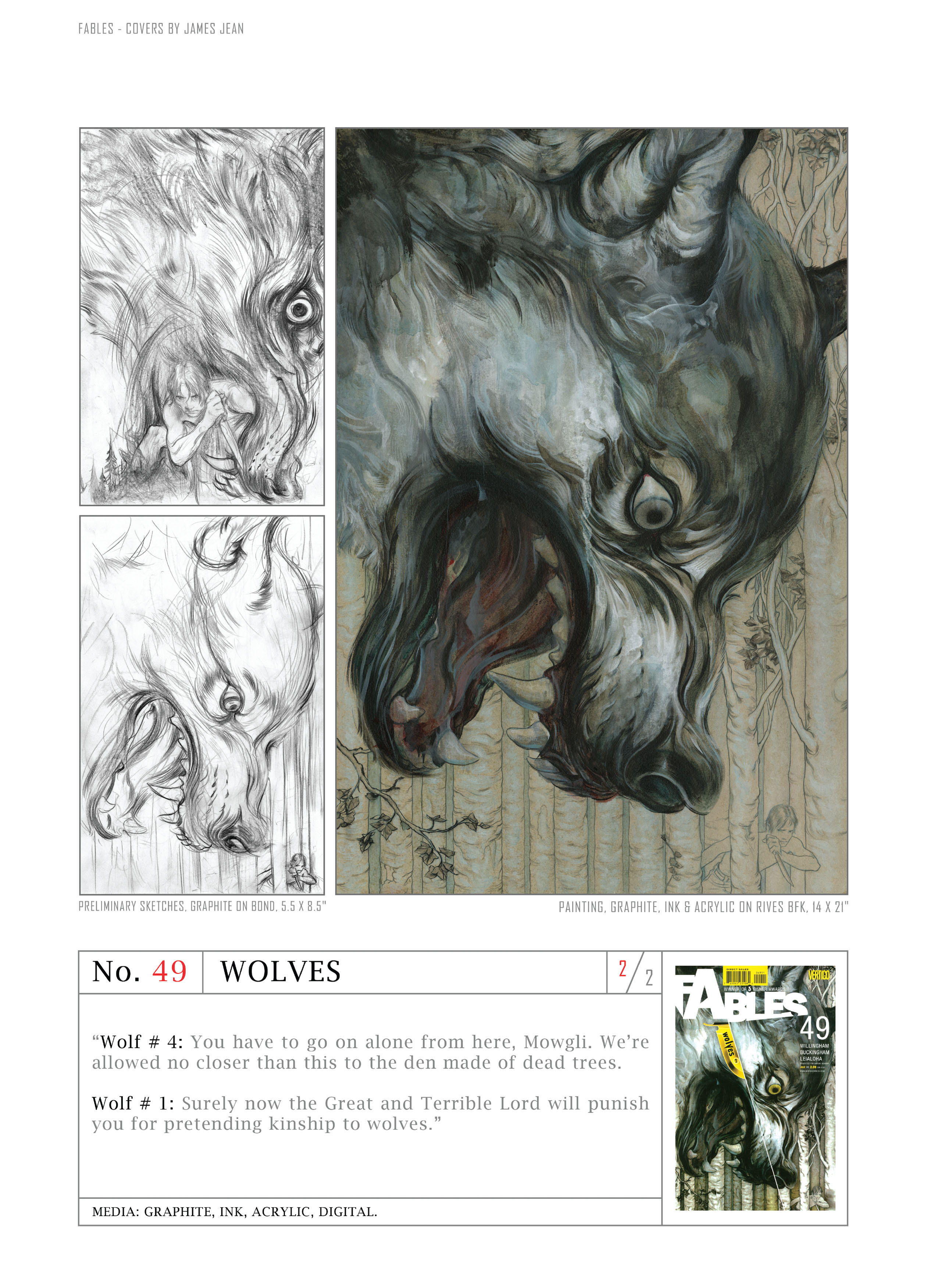 Read online Fables: Covers by James Jean comic -  Issue # TPB (Part 2) - 25