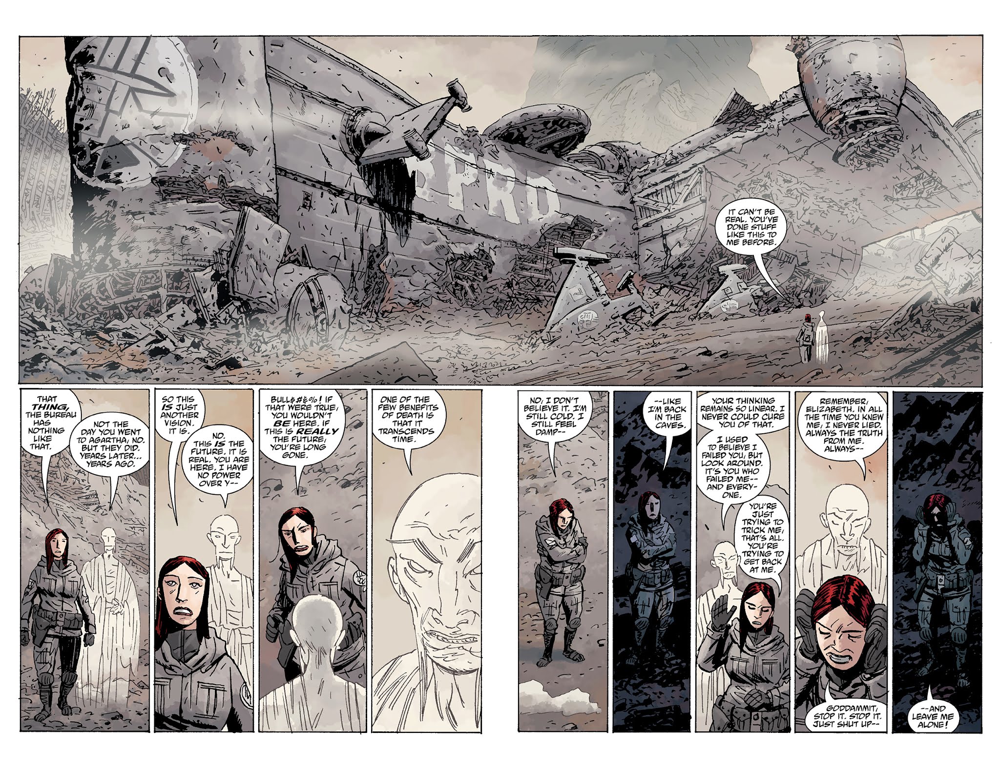 Read online B.P.R.D.: King of Fear comic -  Issue #4 - 6