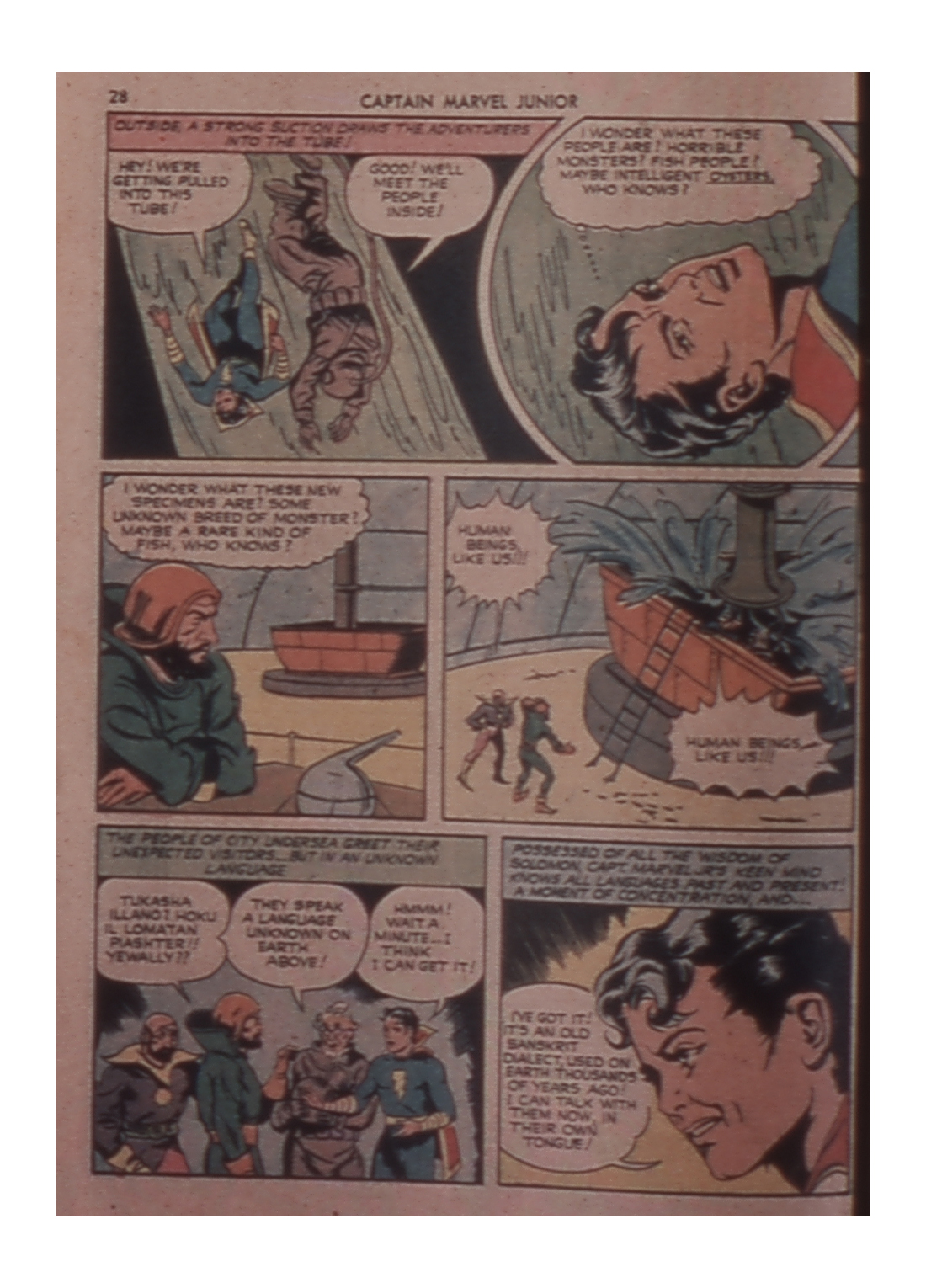 Read online Captain Marvel, Jr. comic -  Issue #7 - 28