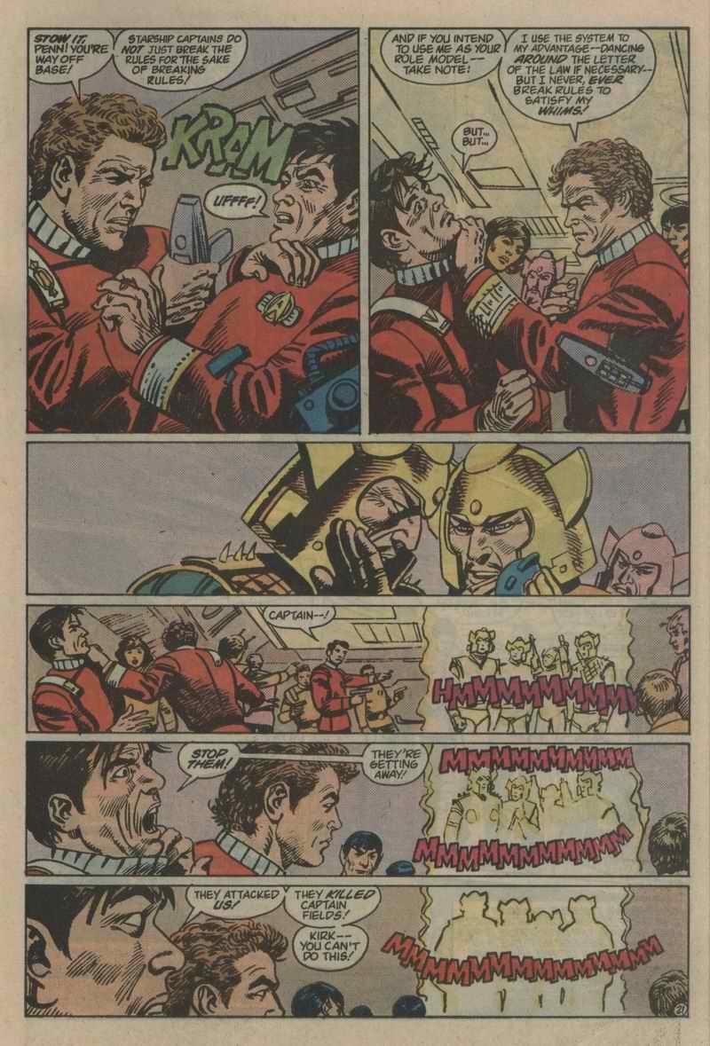 Read online Star Trek (1984) comic -  Issue #47 - 22